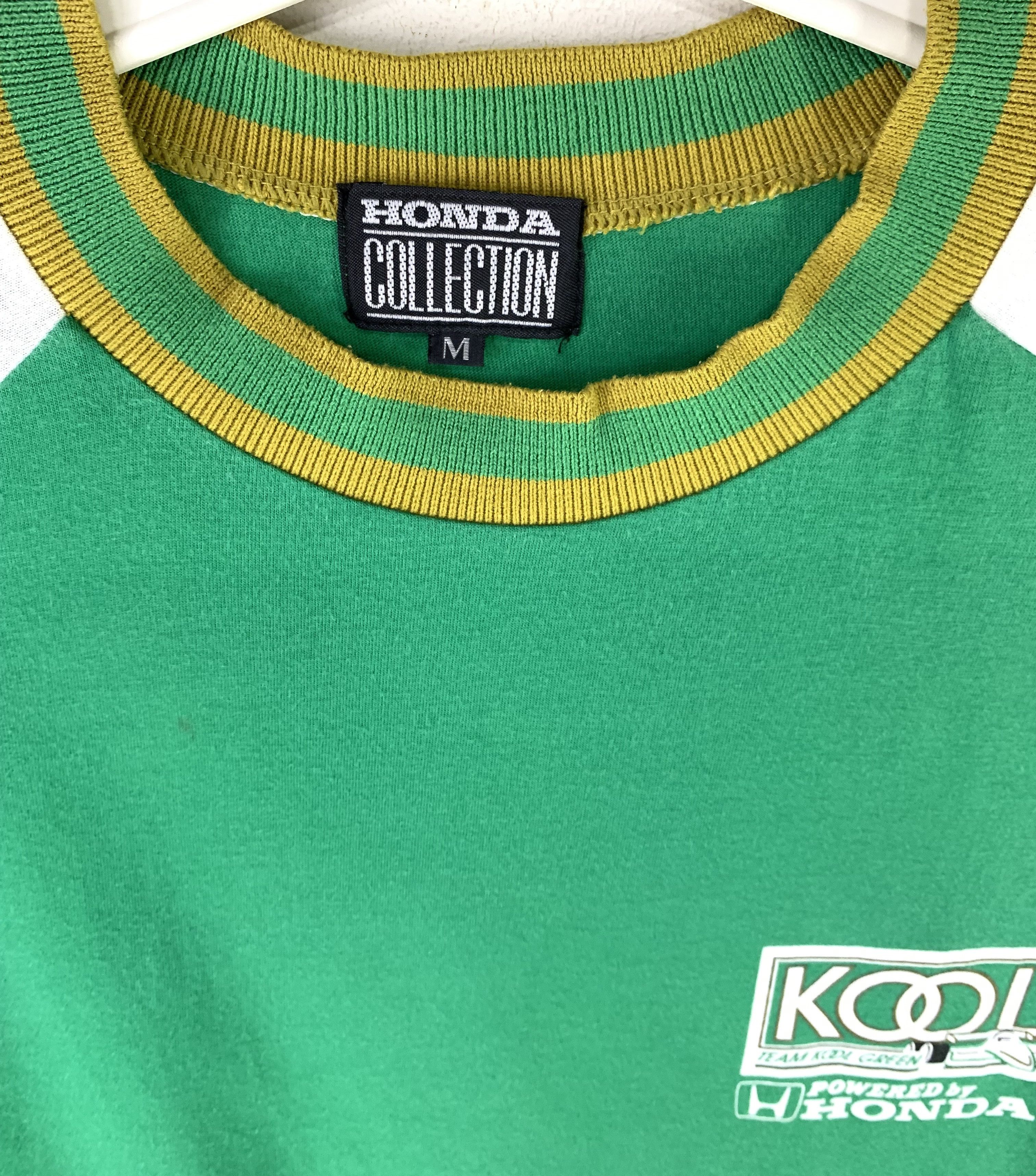 Formula 1 × Vintage Team Kool green powered by honda vintage 90s tshirt Size US M / EU 48-50 / 2 - 8 Thumbnail