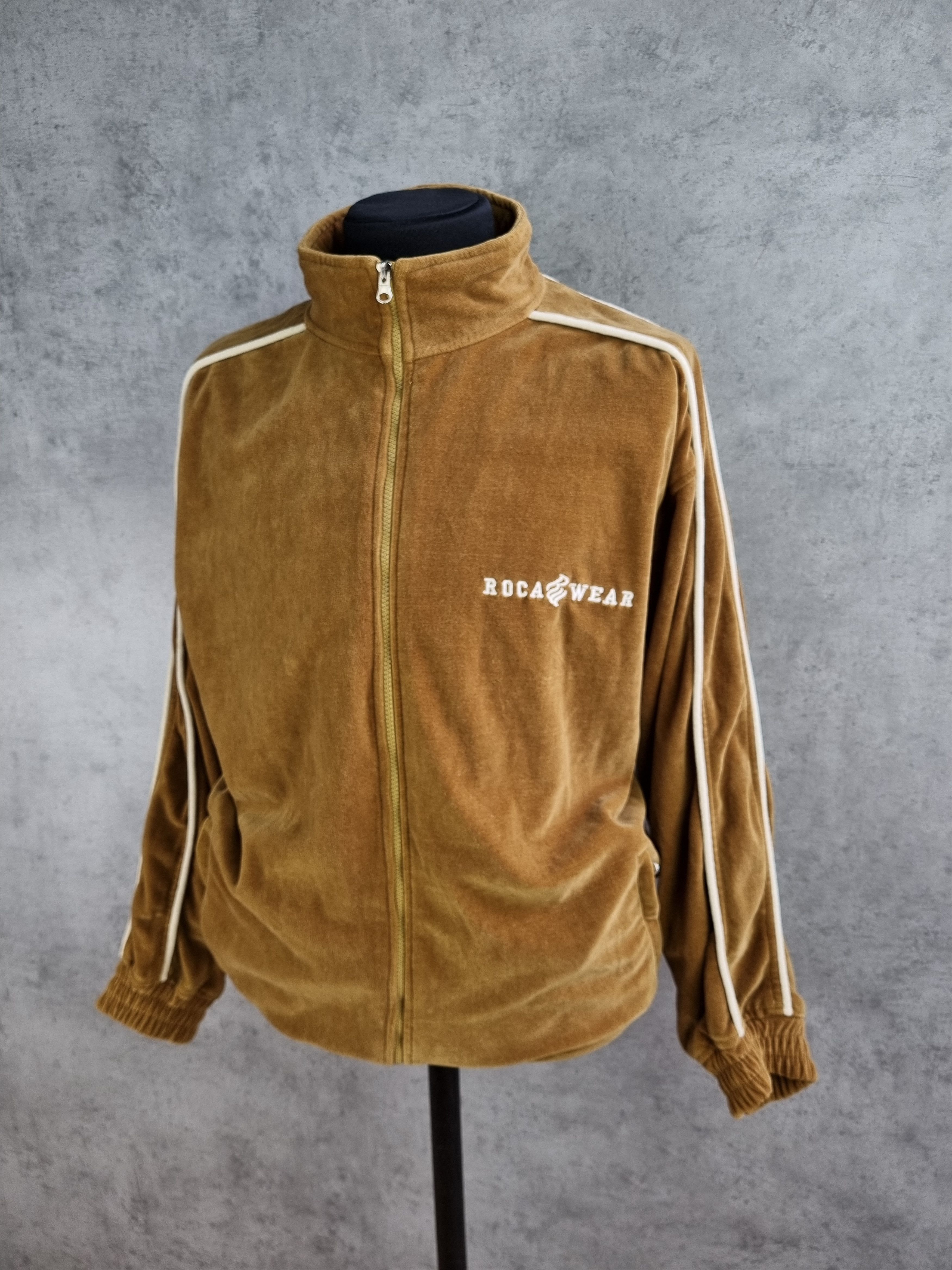 Jay-Z × Rap Tees × Rocawear Rocawear Velour Track top Rare Hip Hop Rap Jay Z Size US XL / EU 56 / 4 - 5 Thumbnail
