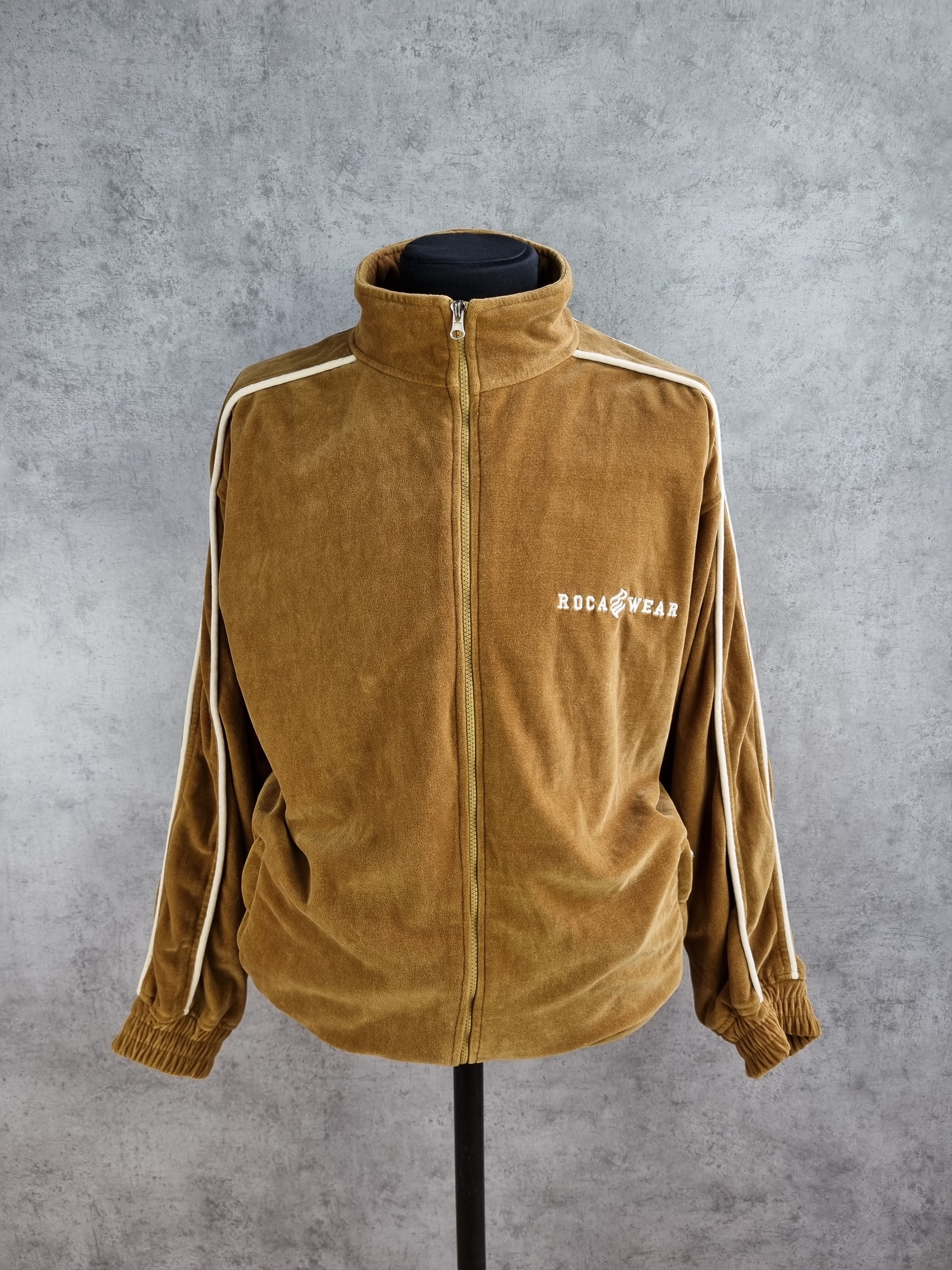 Jay-Z × Rap Tees × Rocawear Rocawear Velour Track top Rare Hip Hop Rap Jay Z Size US XL / EU 56 / 4 - 6 Thumbnail