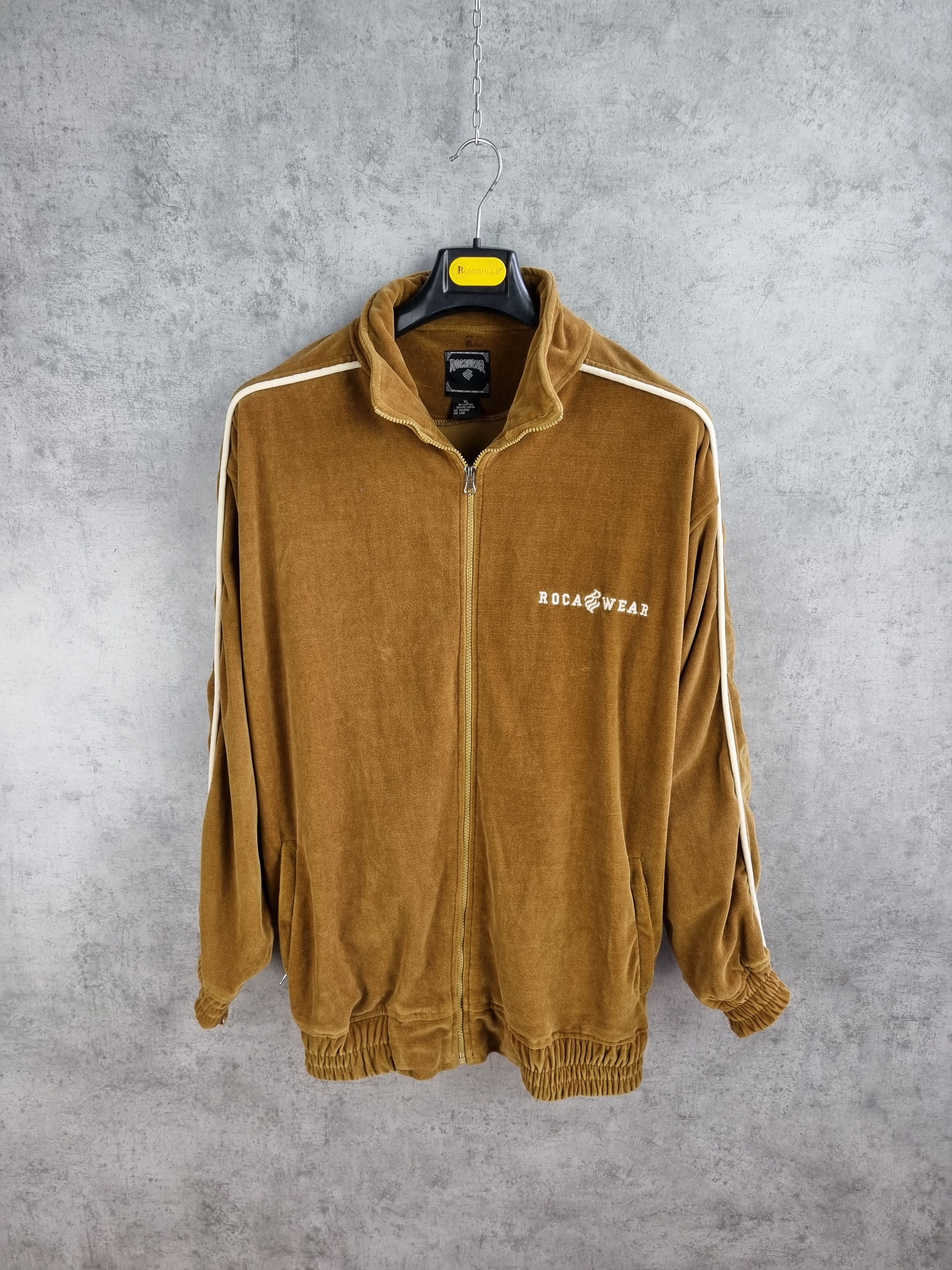 Jay-Z × Rap Tees × Rocawear Rocawear Velour Track top Rare Hip Hop Rap Jay Z Size US XL / EU 56 / 4 - 10 Thumbnail