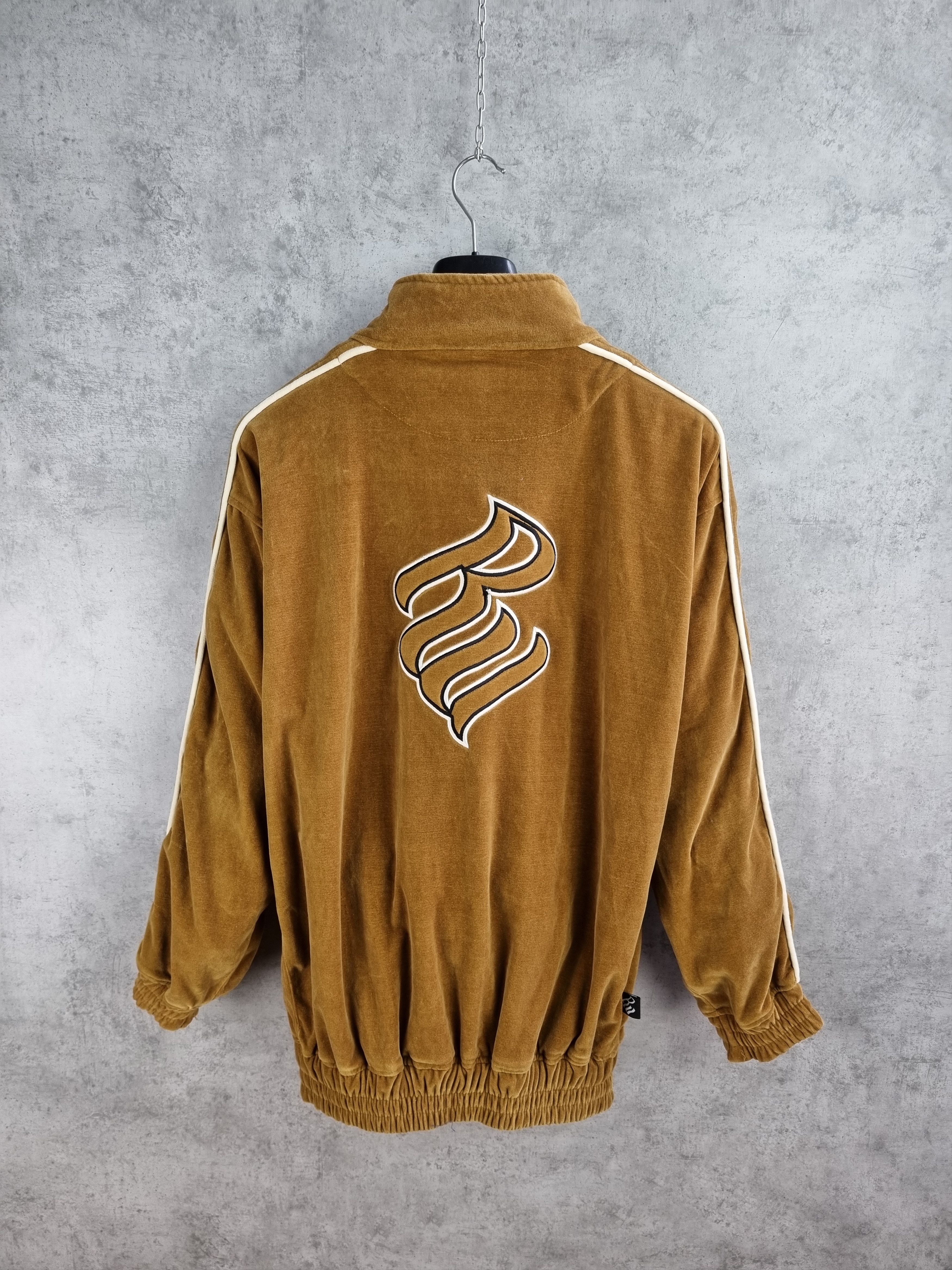 Jay-Z × Rap Tees × Rocawear Rocawear Velour Track top Rare Hip Hop Rap Jay Z Size US XL / EU 56 / 4 - 1 Thumbnail