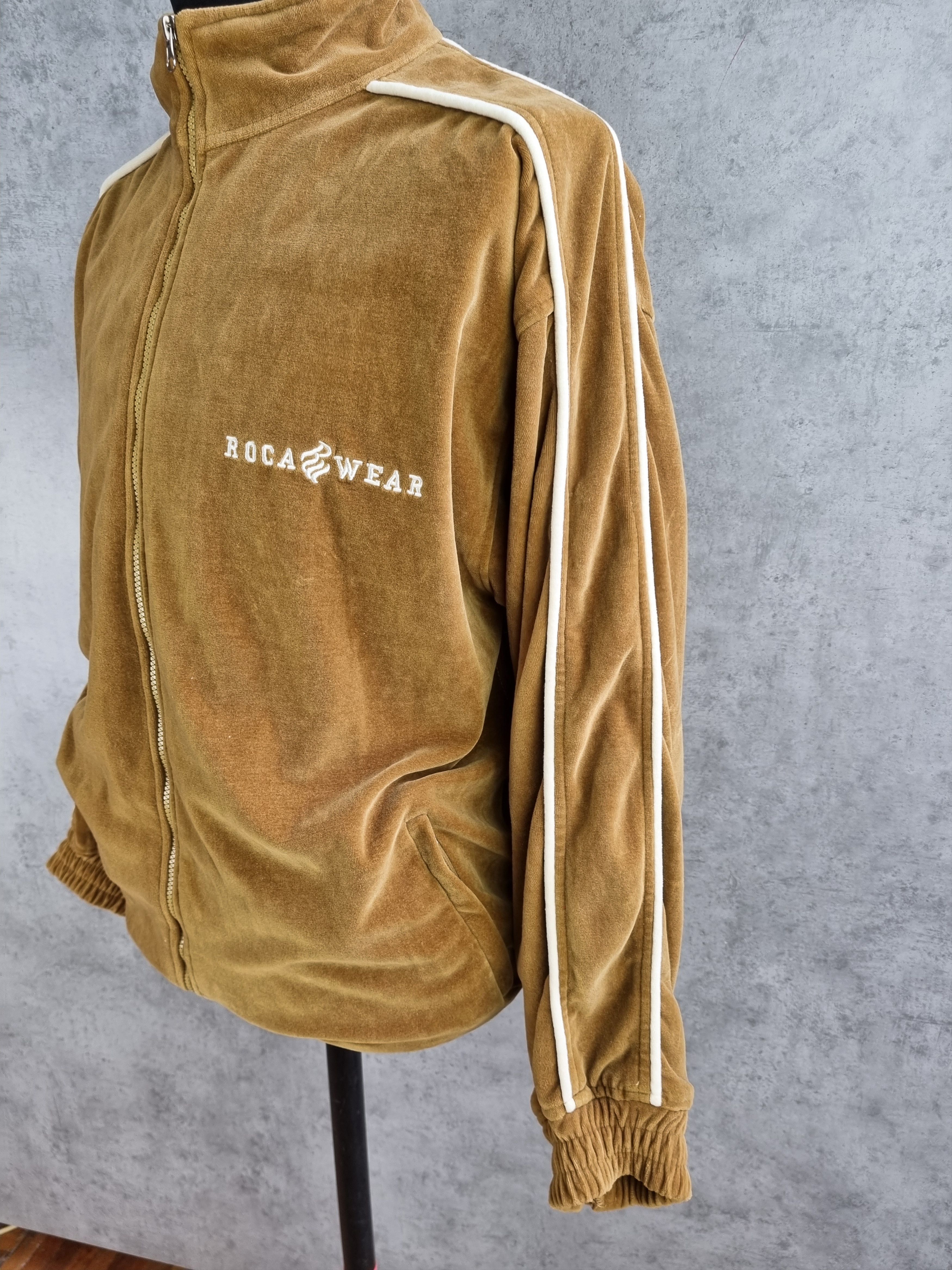 Jay-Z × Rap Tees × Rocawear Rocawear Velour Track top Rare Hip Hop Rap Jay Z Size US XL / EU 56 / 4 - 3 Thumbnail
