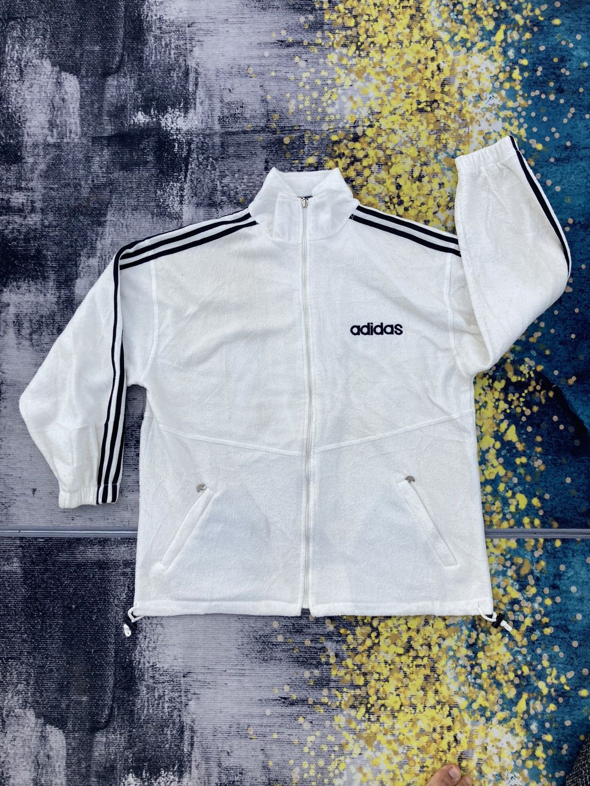 Adidas VINTAGE ADIDAS BIG LOGO Size US L / EU 52-54 / 3 - 3 Thumbnail
