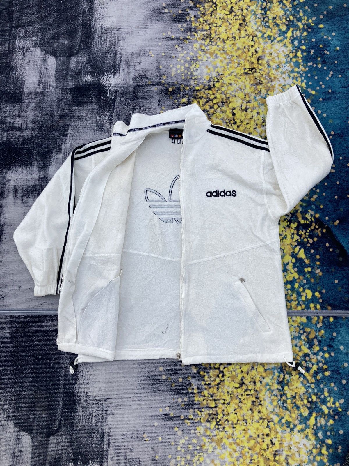 Adidas VINTAGE ADIDAS BIG LOGO Size US L / EU 52-54 / 3 - 2 Thumbnail