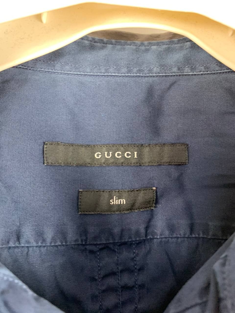 Gucci Gucci shirt button ups blue cotton Size US M / EU 48-50 / 2 - 8 Thumbnail