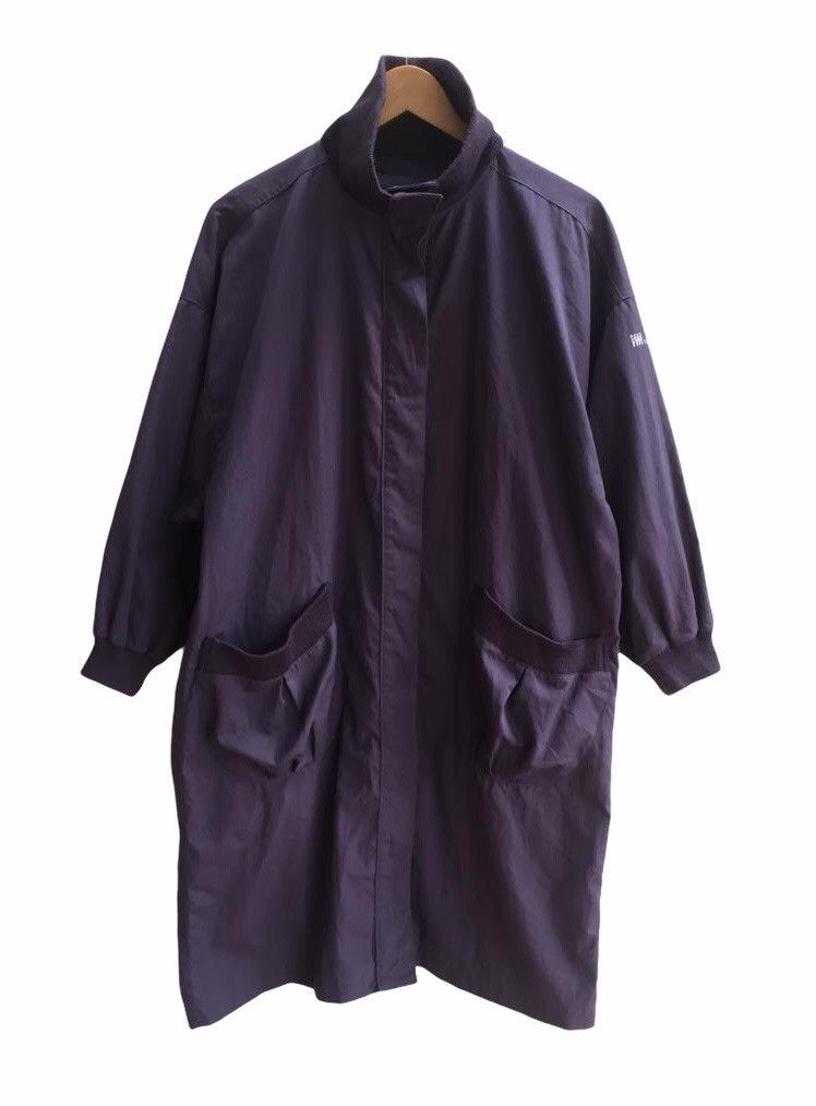 image of Issey Miyake Squirrel Windcoat Jacket in Purple, Men's (Size Large)