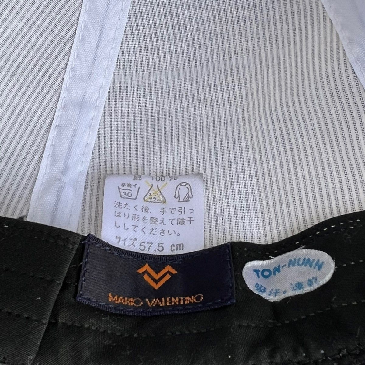 Japanese Brand × Valentino × Vintage VINTAGE MARIO VALENTINO BELL BUCKET HAT Size ONE SIZE - 23 Thumbnail