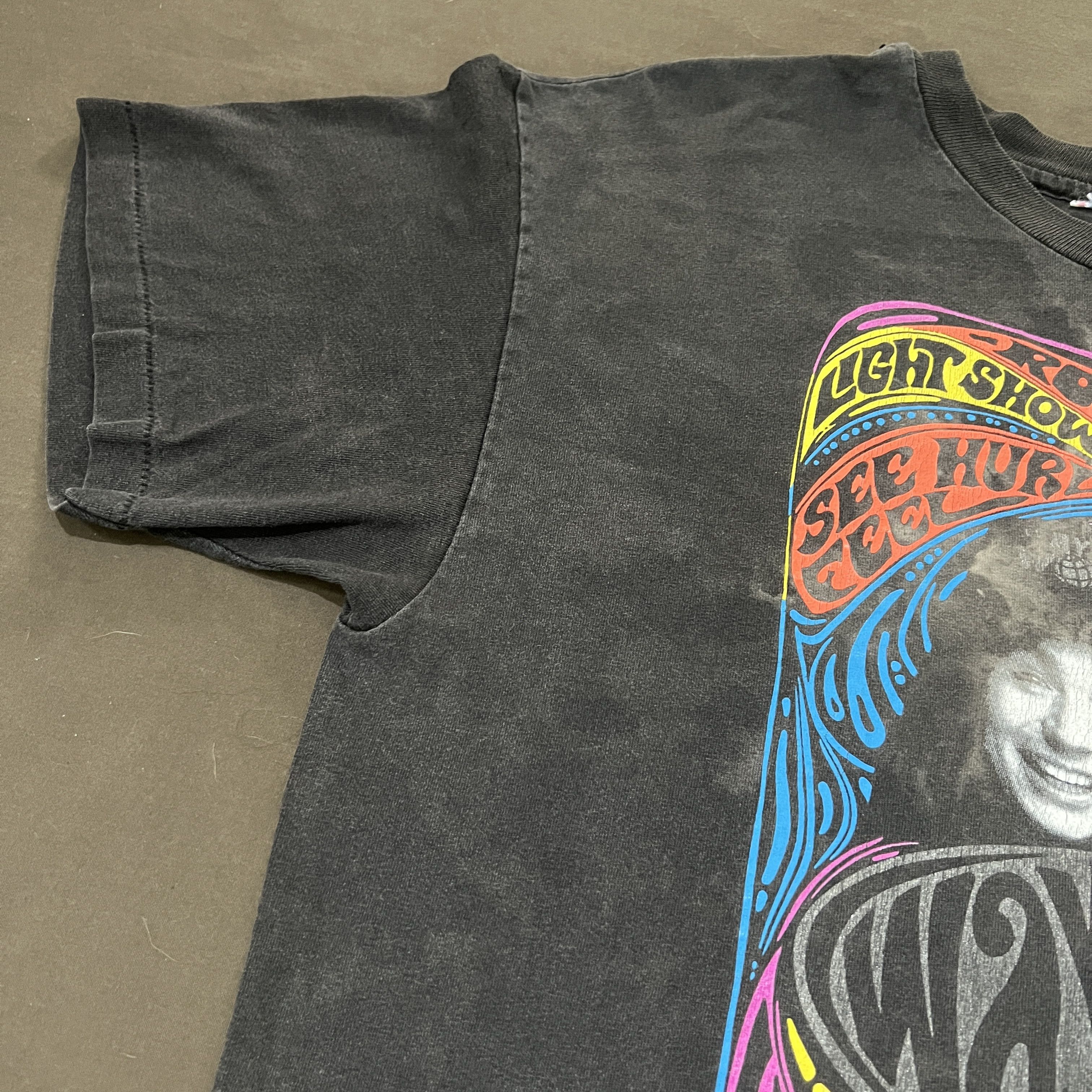 Band Tees × Vintage Vintage 90s WAYNES WORLD WayneStock Promo Tee Faded Size US L / EU 52-54 / 3 - 7 Thumbnail