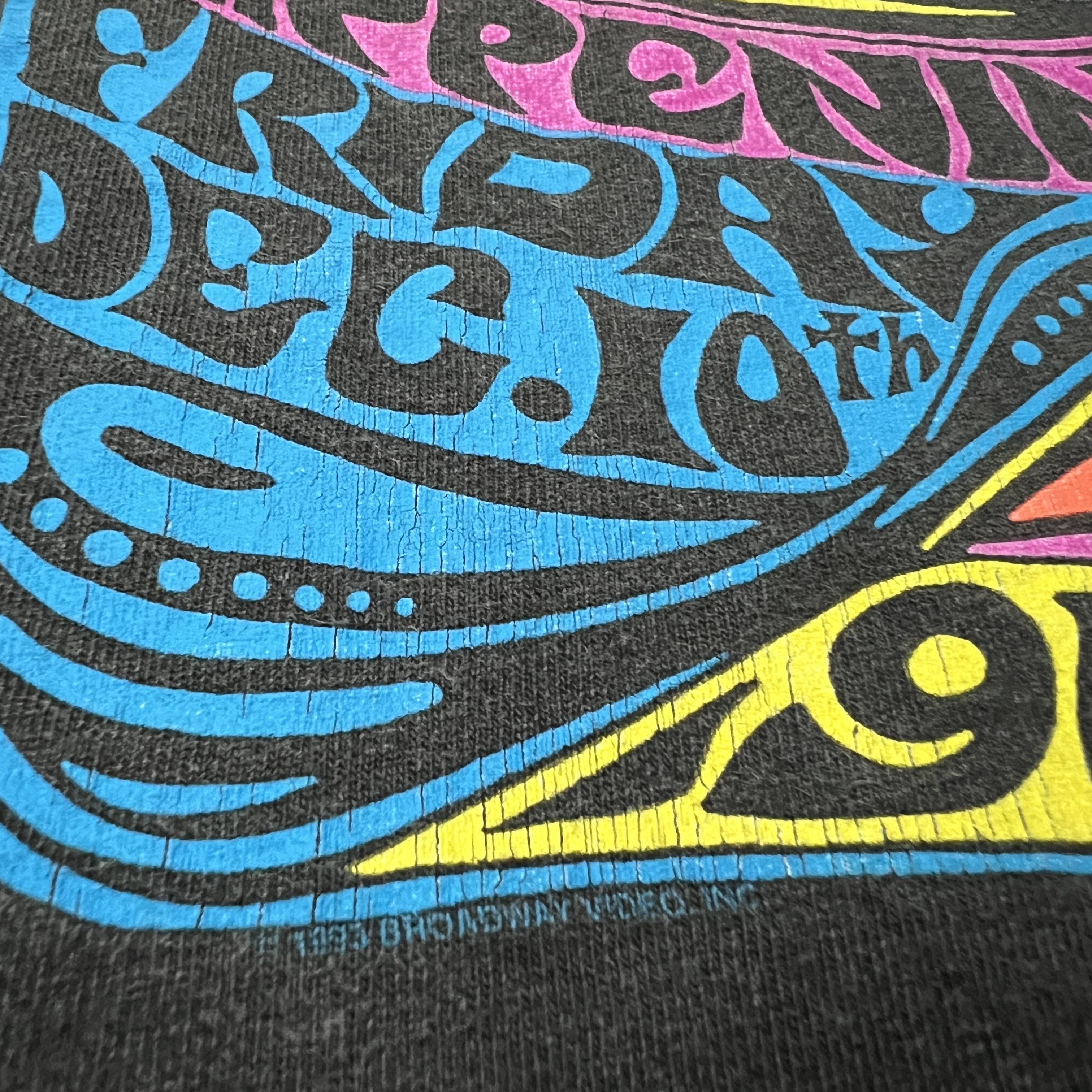 Band Tees × Vintage Vintage 90s WAYNES WORLD WayneStock Promo Tee Faded Size US L / EU 52-54 / 3 - 4 Thumbnail