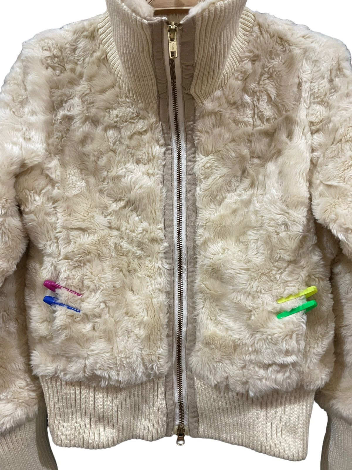 If Six Was Nine × Seditionaries Vintage Japanese Brand Bomber Fleece Jacket Size US S / EU 44-46 / 1 - 7 Thumbnail