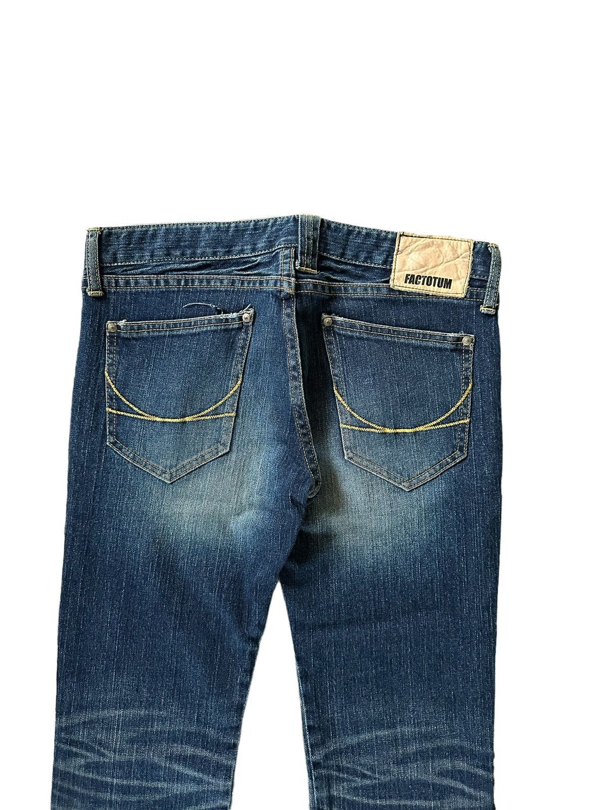 FACTOTUM AW10 - Factotum indigo denim low rise jeans Size US 30 / EU 46 - 11 Thumbnail