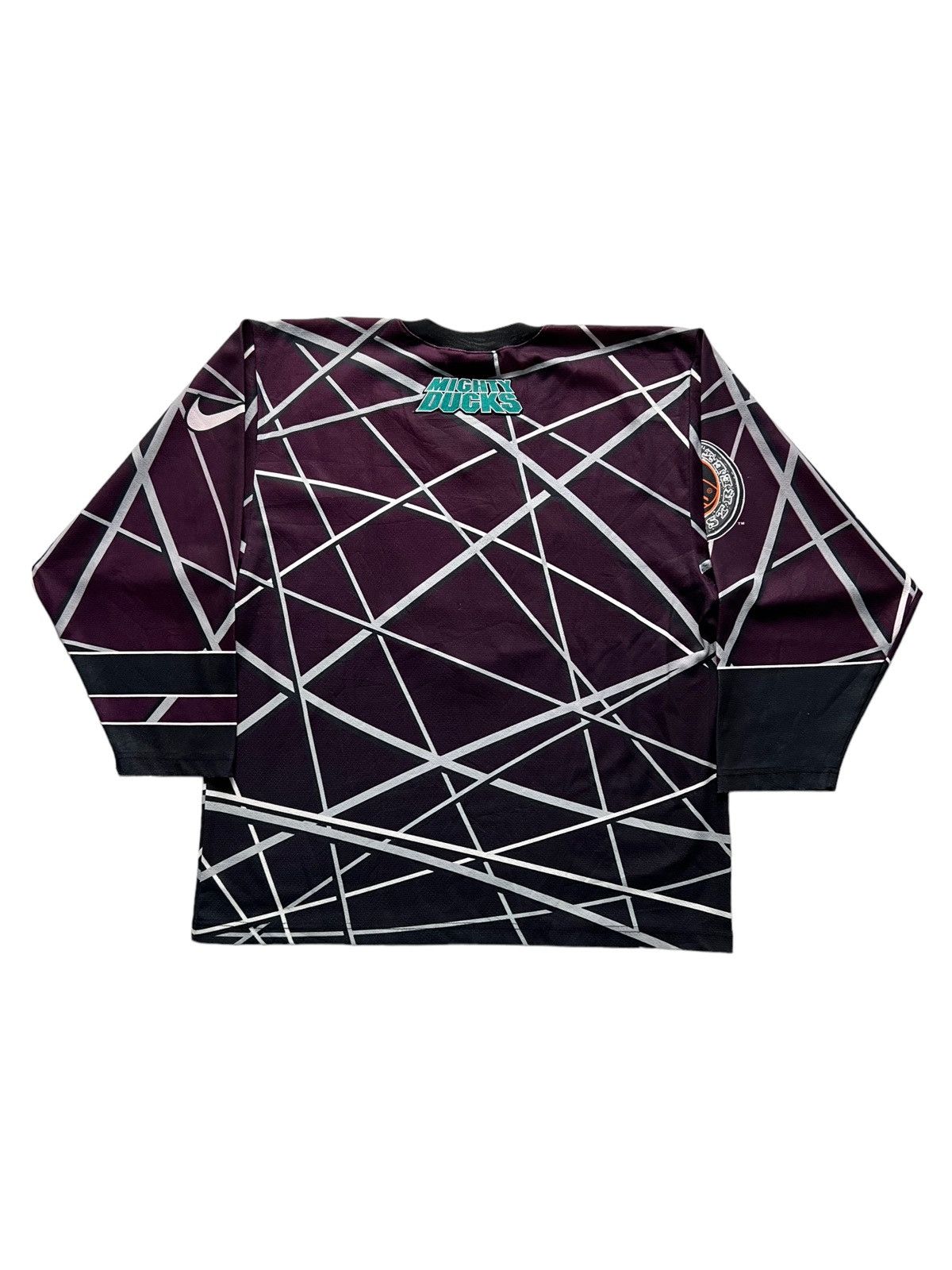 Nike VERY RARE VINTAGE JERSEY HOCKEY NIKE THE MIGHTY DUCKS NHL Size US L / EU 52-54 / 3 - 2 Thumbnail