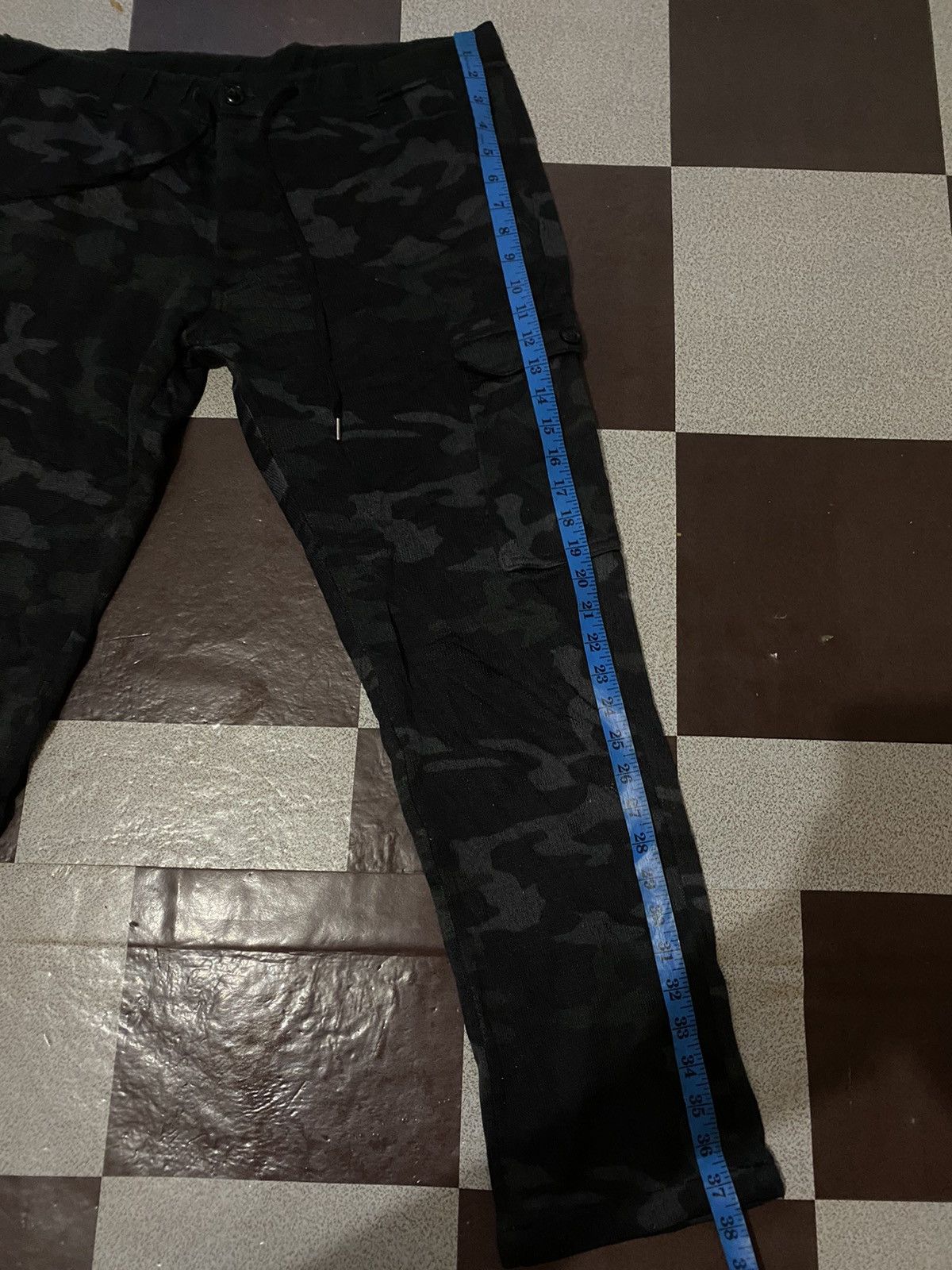 Japanese Brand Back Number Cargo Sweatpant Camo Design Style Size US 36 / EU 52 - 13 Thumbnail