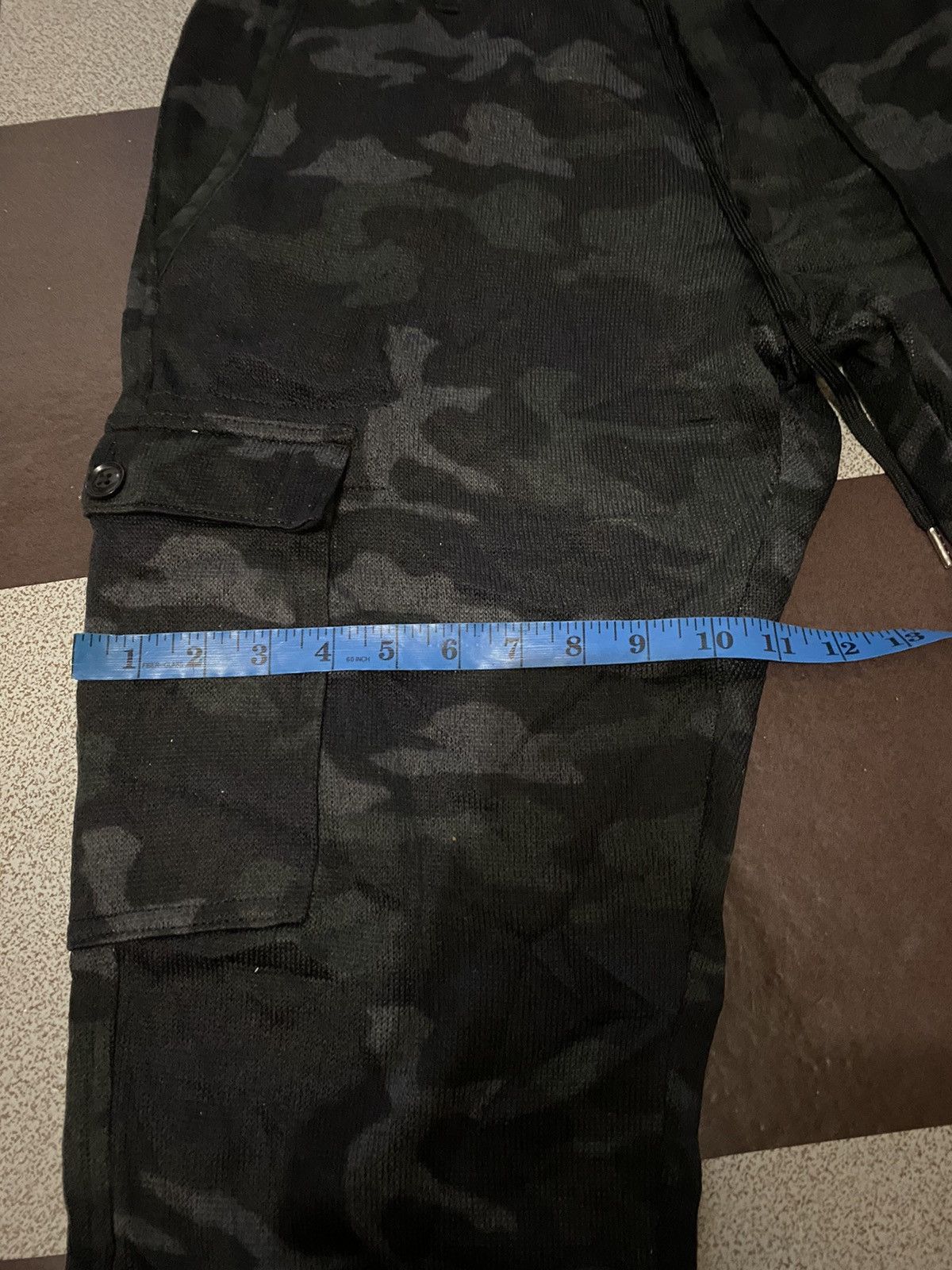 Japanese Brand Back Number Cargo Sweatpant Camo Design Style Size US 36 / EU 52 - 15 Thumbnail