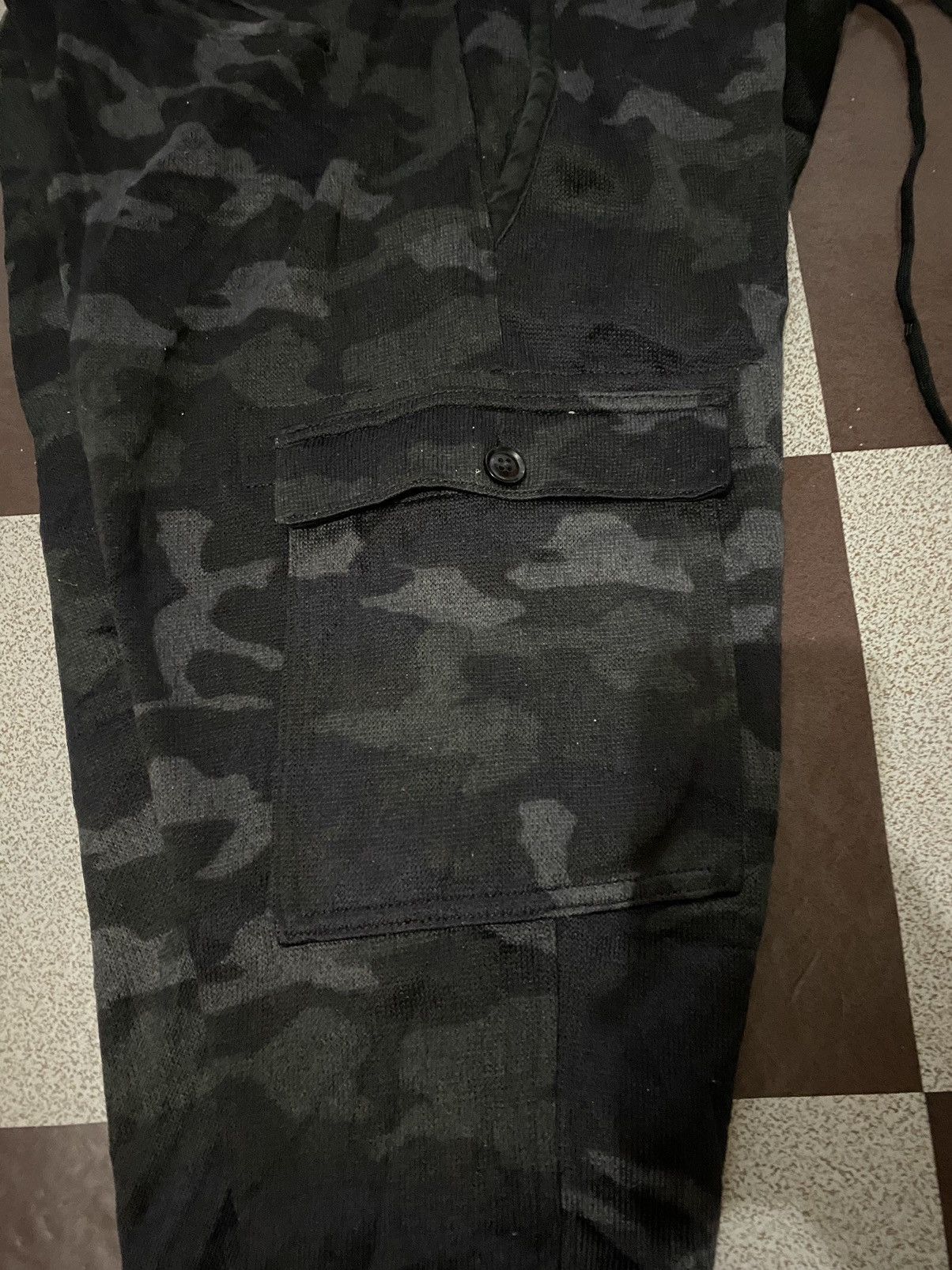 Japanese Brand Back Number Cargo Sweatpant Camo Design Style Size US 36 / EU 52 - 5 Thumbnail