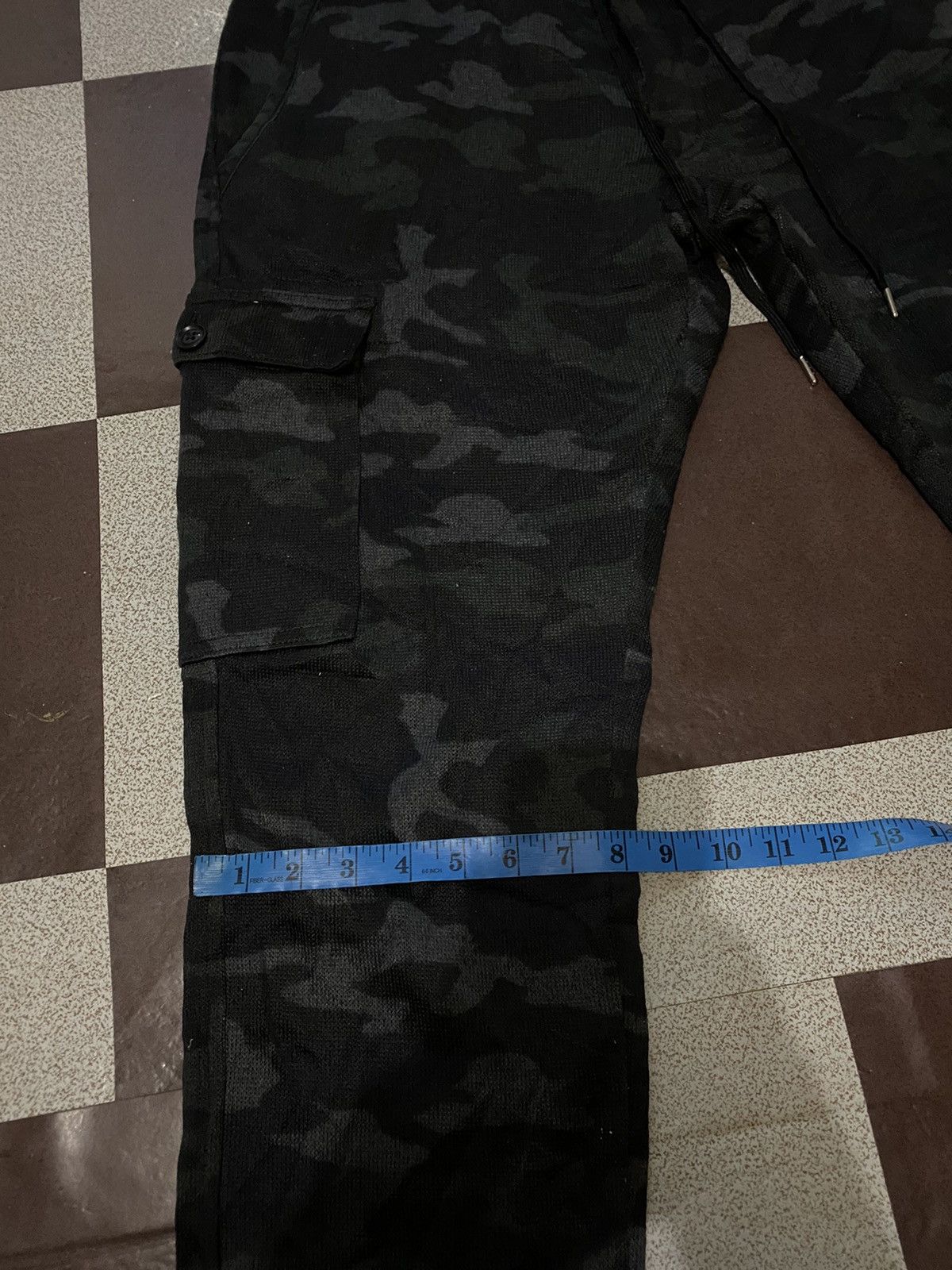 Japanese Brand Back Number Cargo Sweatpant Camo Design Style Size US 36 / EU 52 - 16 Thumbnail