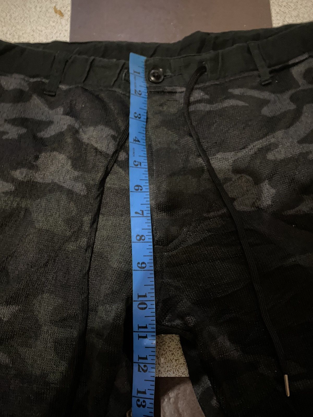 Japanese Brand Back Number Cargo Sweatpant Camo Design Style Size US 36 / EU 52 - 12 Thumbnail