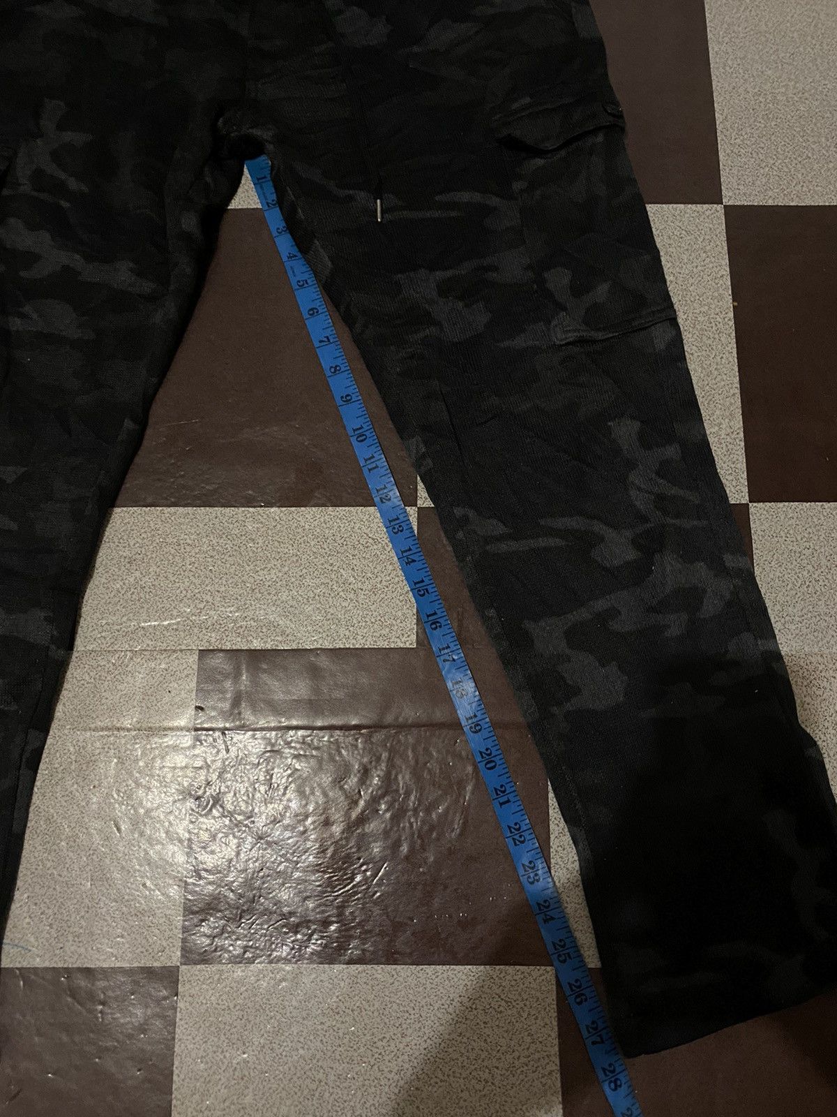 Japanese Brand Back Number Cargo Sweatpant Camo Design Style Size US 36 / EU 52 - 14 Thumbnail