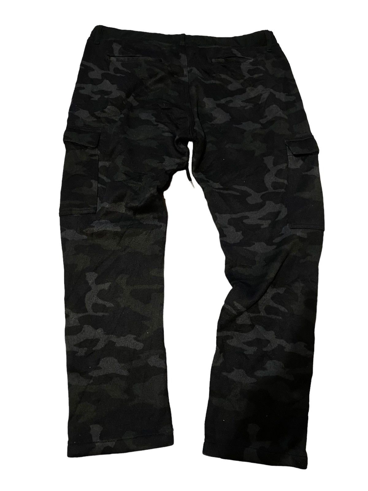 Japanese Brand Back Number Cargo Sweatpant Camo Design Style Size US 36 / EU 52 - 2 Thumbnail