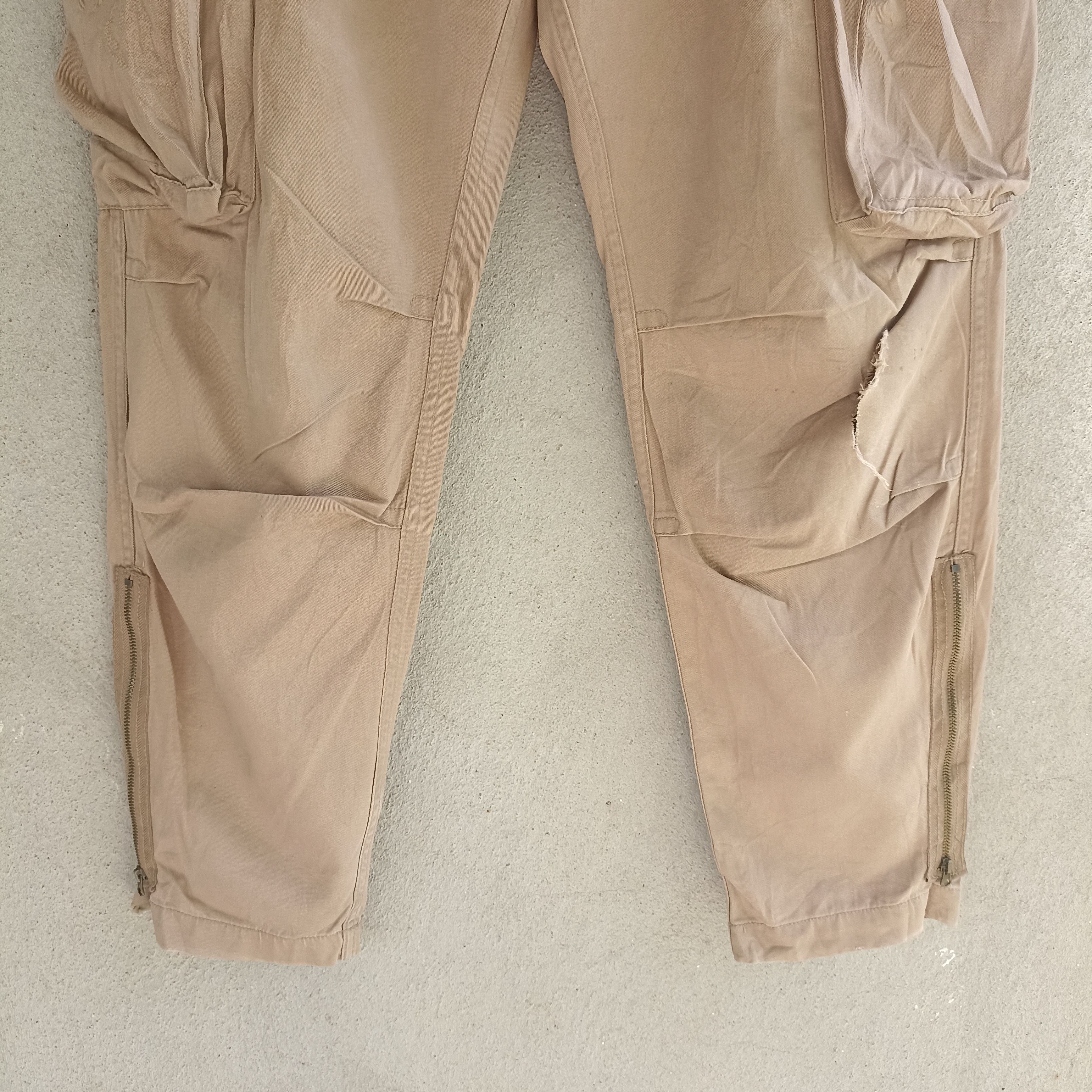 Japanese Brand Real Crush Clothing Bondage Multipocket Cargopant Size US 30 / EU 46 - 3 Thumbnail