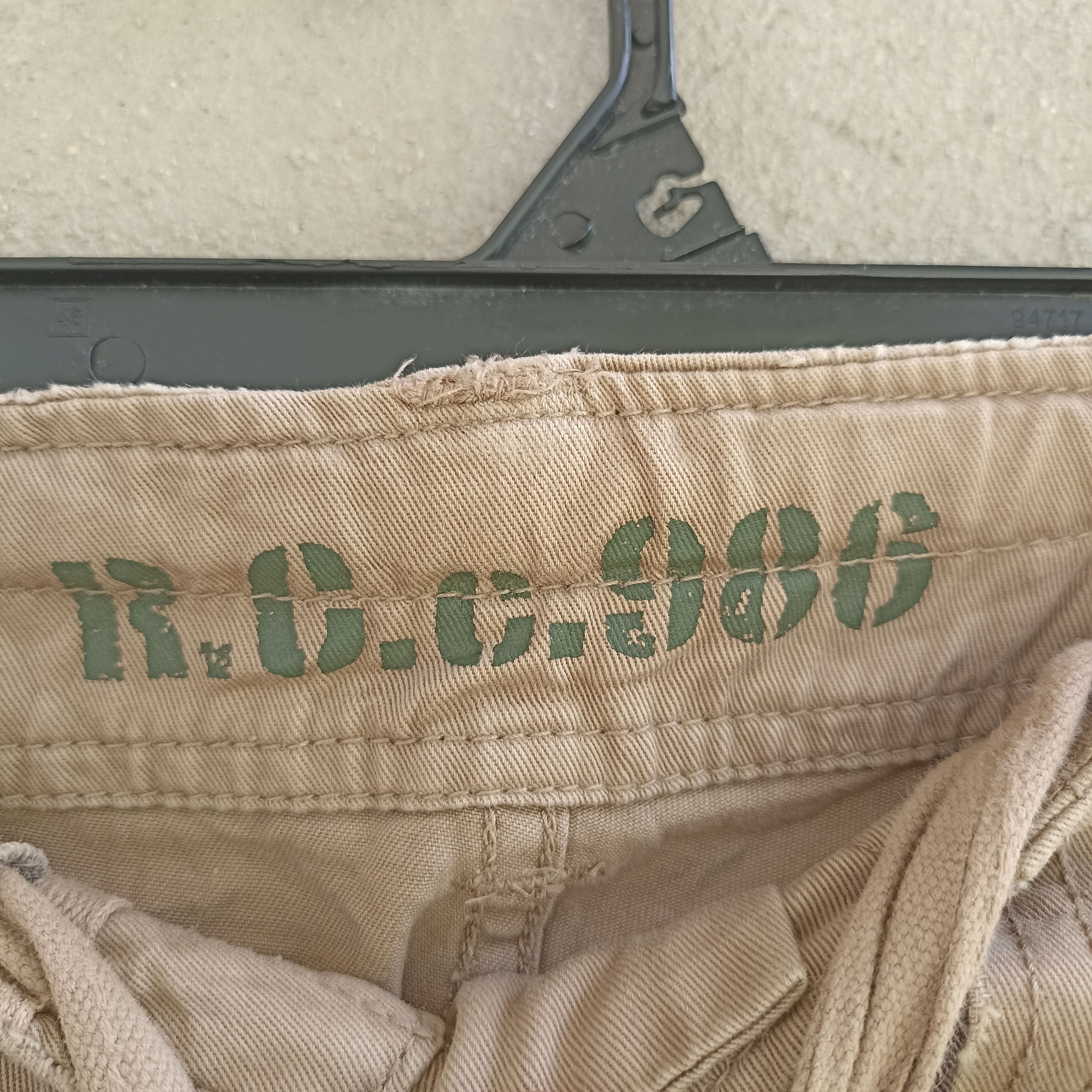 Japanese Brand Real Crush Clothing Bondage Multipocket Cargopant Size US 30 / EU 46 - 12 Thumbnail