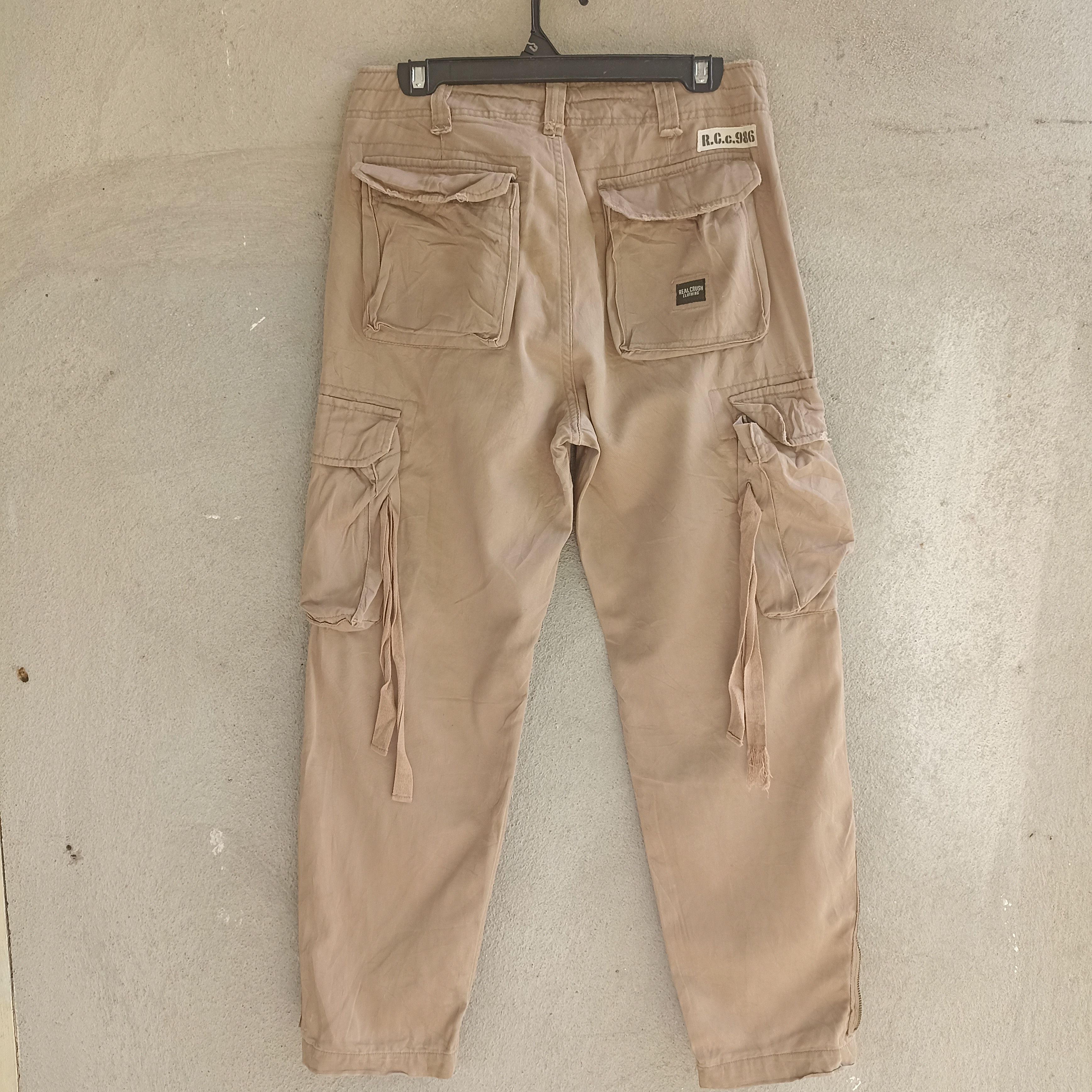 Japanese Brand Real Crush Clothing Bondage Multipocket Cargopant Size US 30 / EU 46 - 13 Thumbnail