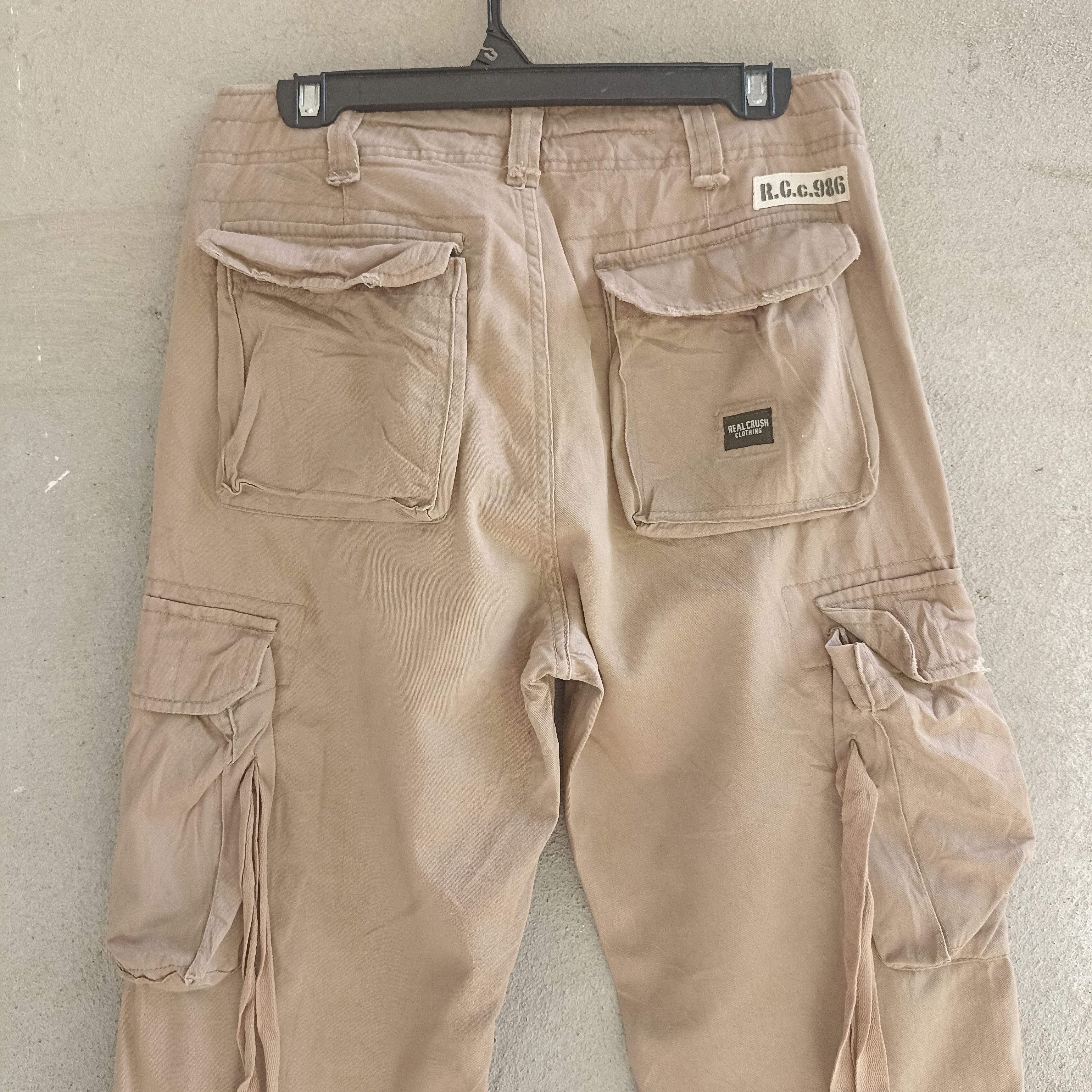 Japanese Brand Real Crush Clothing Bondage Multipocket Cargopant Size US 30 / EU 46 - 14 Thumbnail
