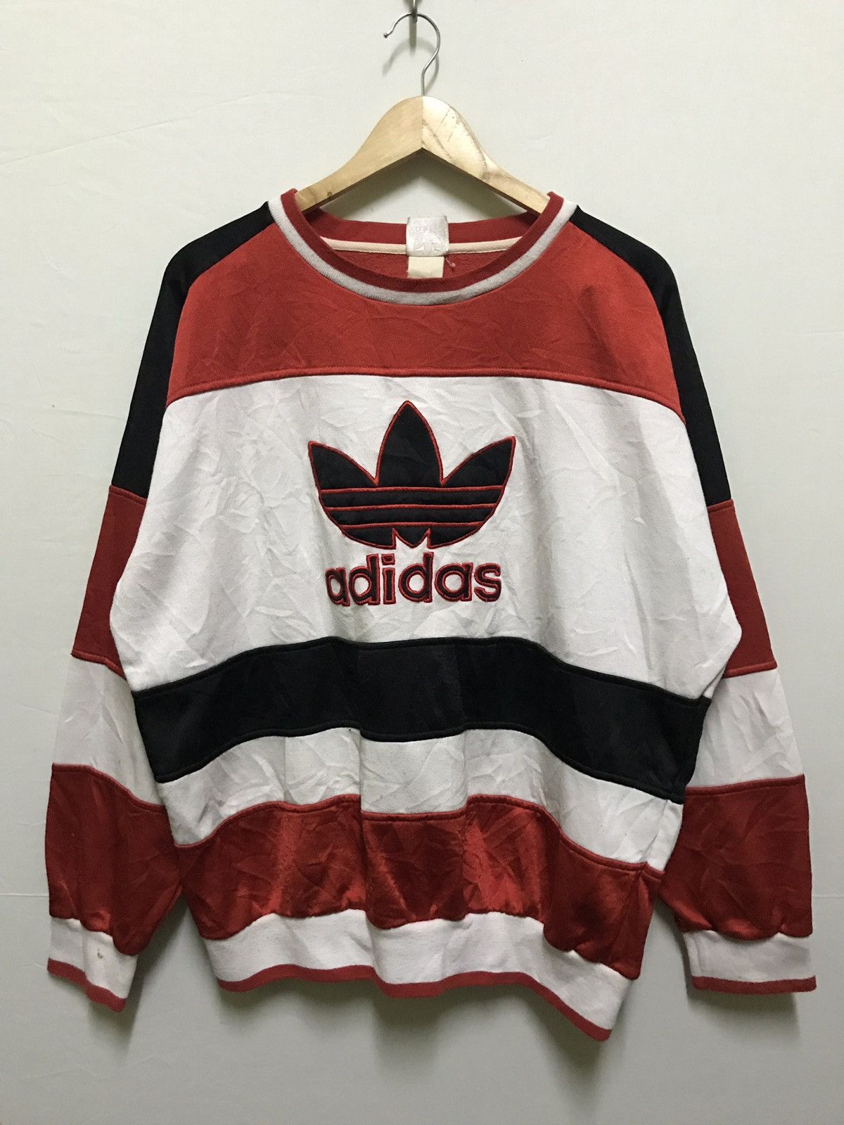 Adidas ADIDAS SweatshirtThree Stripes Multicolour Size US L / EU 52-54 / 3 - 1 Thumbnail