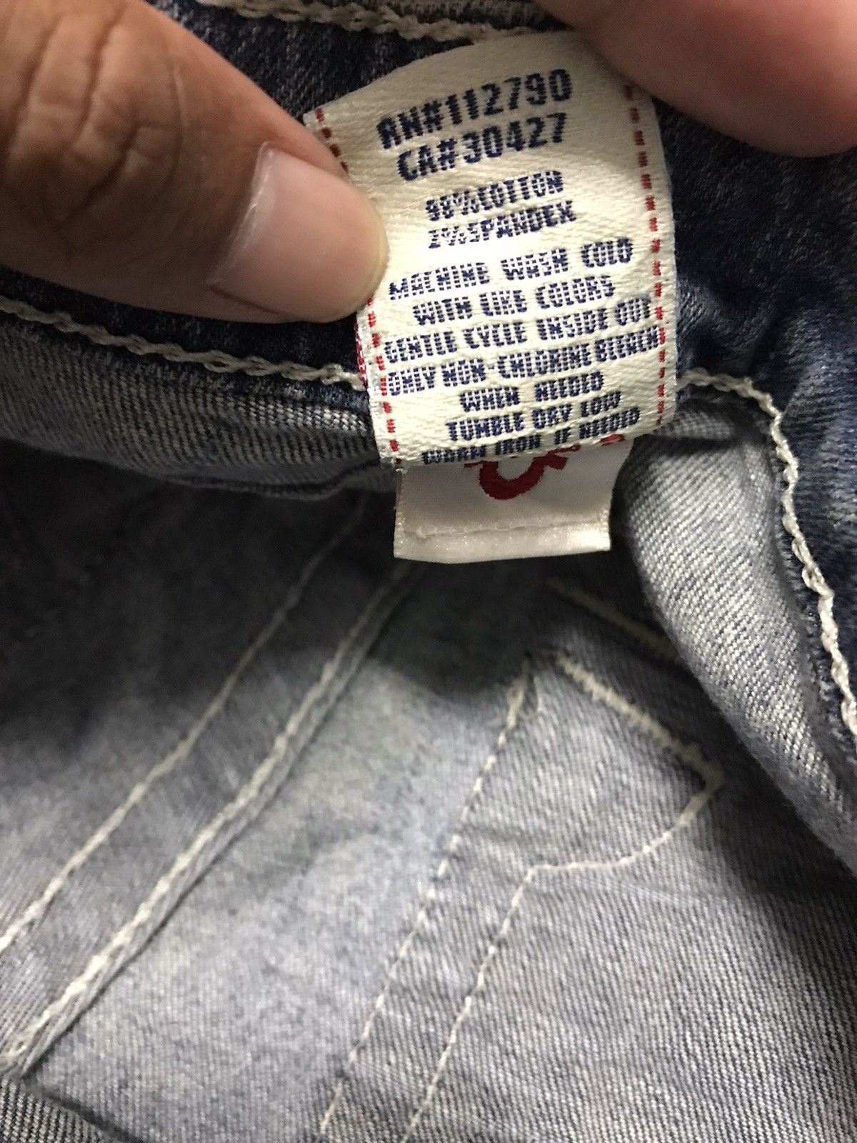 True Religion × Vintage 🔥BEST OFFER🔥 Vintage True Religion Hi-Rise Boot Denim Jeans Size US 26 / EU 42 - 5 Thumbnail