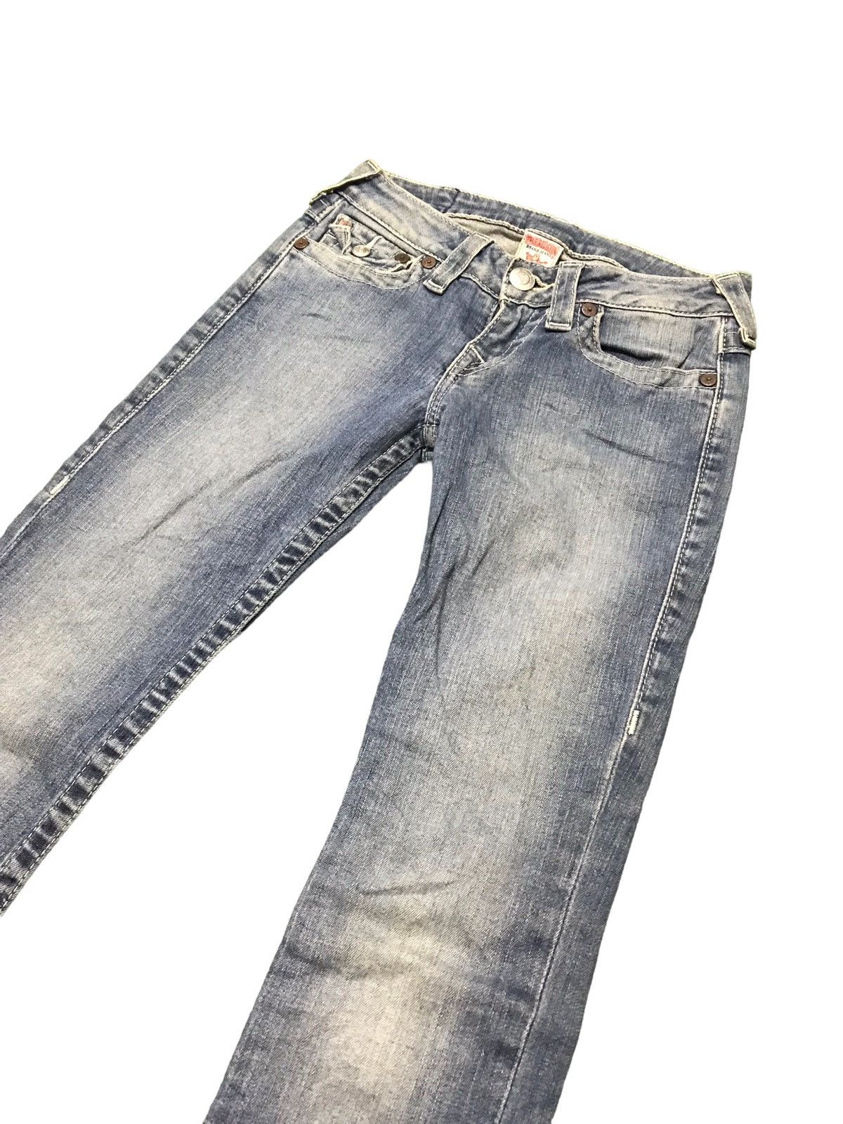 True Religion × Vintage 🔥BEST OFFER🔥 Vintage True Religion Hi-Rise Boot Denim Jeans Size US 26 / EU 42 - 3 Thumbnail