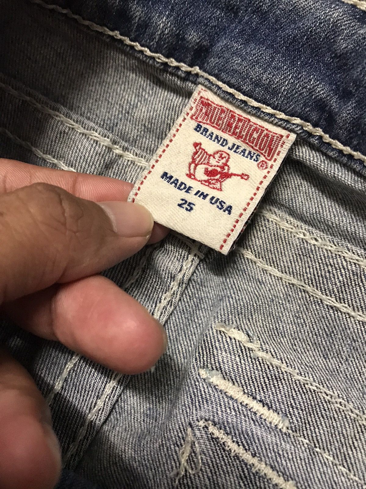 True Religion × Vintage 🔥BEST OFFER🔥 Vintage True Religion Hi-Rise Boot Denim Jeans Size US 26 / EU 42 - 4 Thumbnail