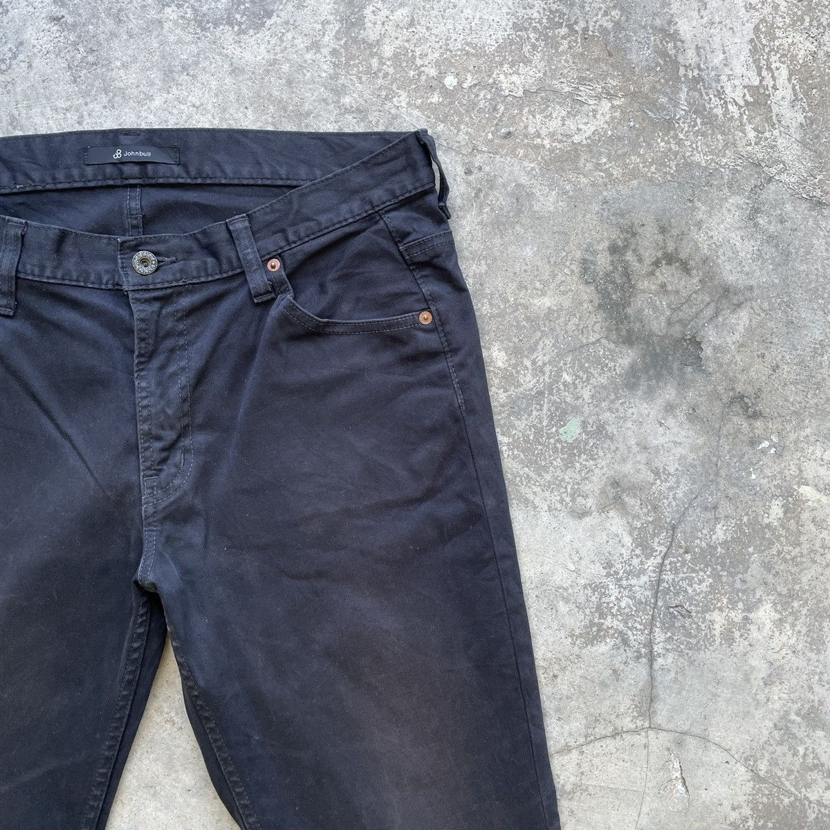 Johnbull Vintage JOHN BULL Black Trousers 5 Pocket Casual Pants Size US 34 / EU 50 - 3 Thumbnail