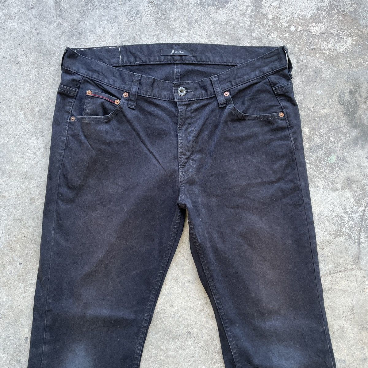 Johnbull Vintage JOHN BULL Black Trousers 5 Pocket Casual Pants Size US 34 / EU 50 - 2 Thumbnail
