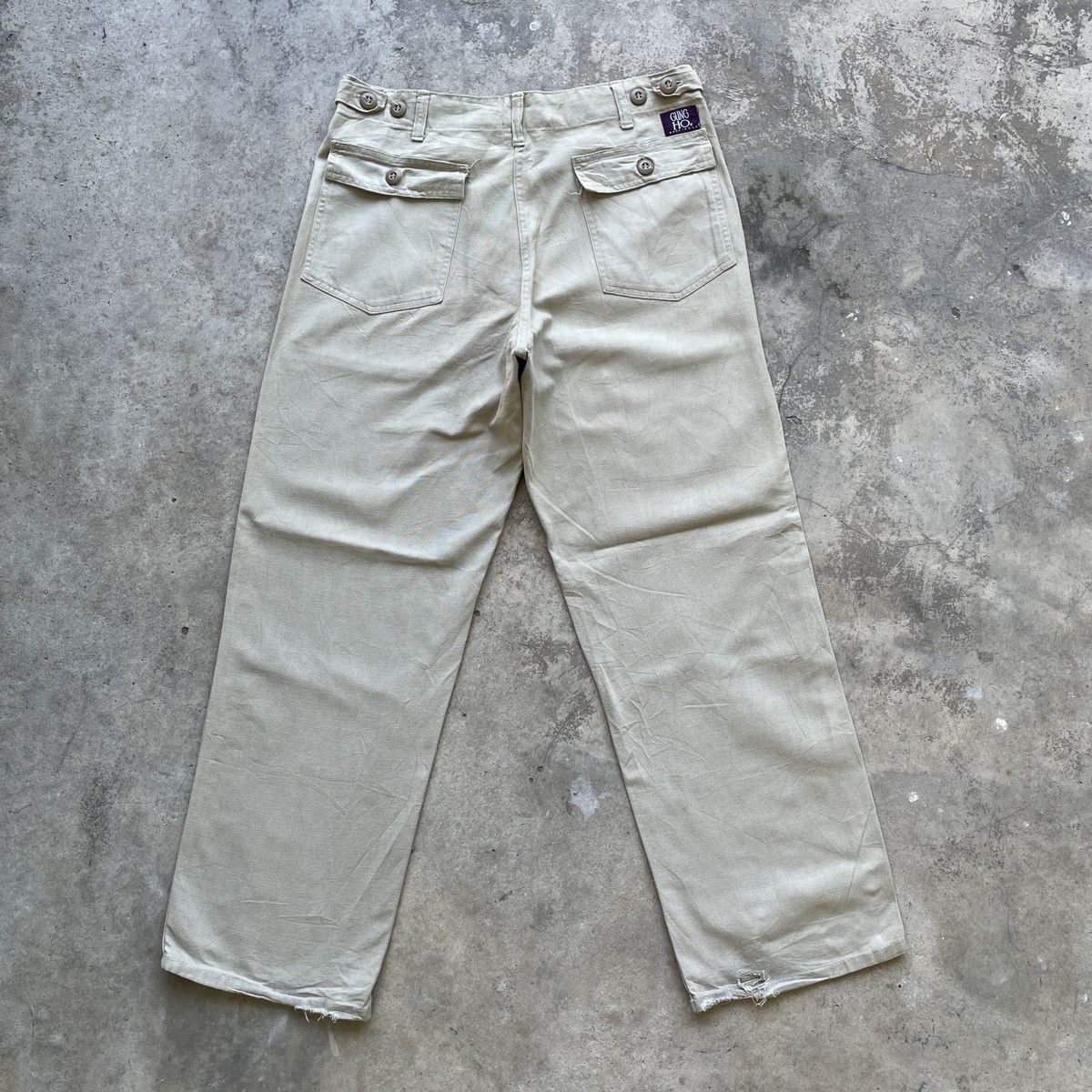 Other Vintage GUNG HO Made In USA Trousers Casual Pants Size US 32 / EU 48 - 13 Thumbnail