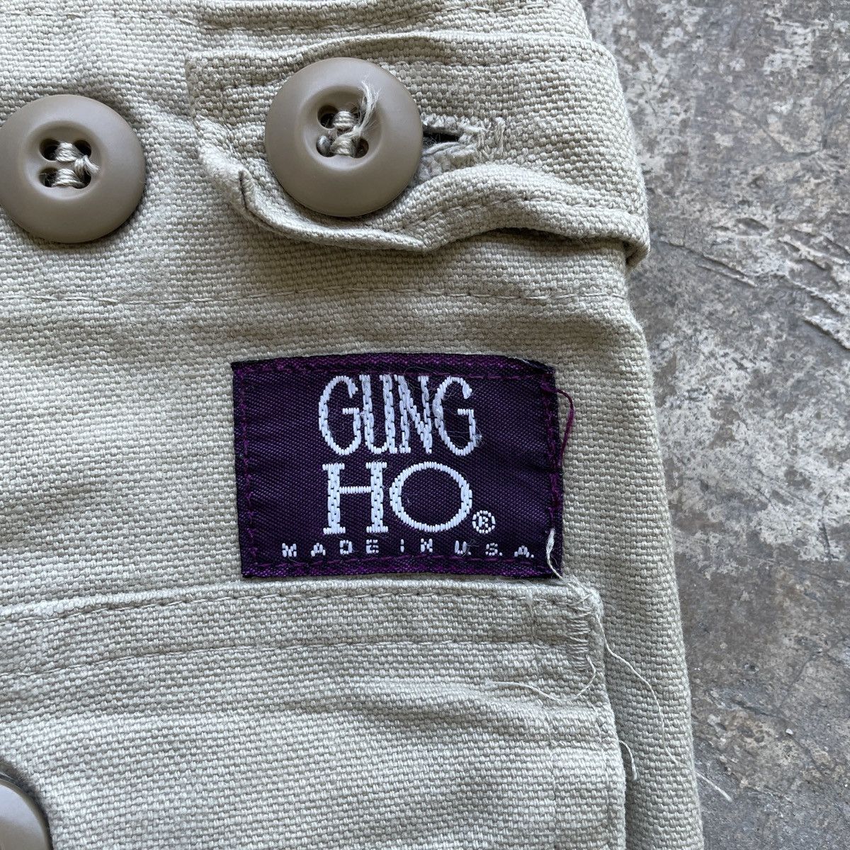 Other Vintage GUNG HO Made In USA Trousers Casual Pants Size US 32 / EU 48 - 7 Thumbnail