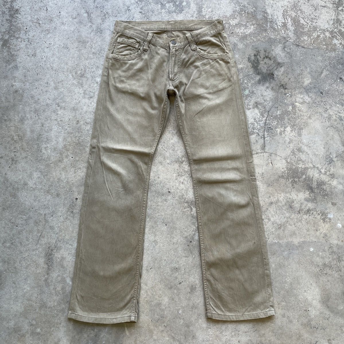 Japanese Brand Vintage Designer Nice Design 5 Pocket Trousers Pants Size US 30 / EU 46 - 1 Thumbnail