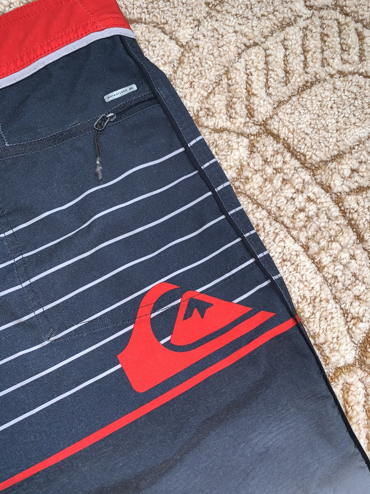 Quicksilver × Quiksilver Vintage 90’s y2k quicksilver shorts surfaced surf style Size US 34 / EU 50 - 18 Thumbnail