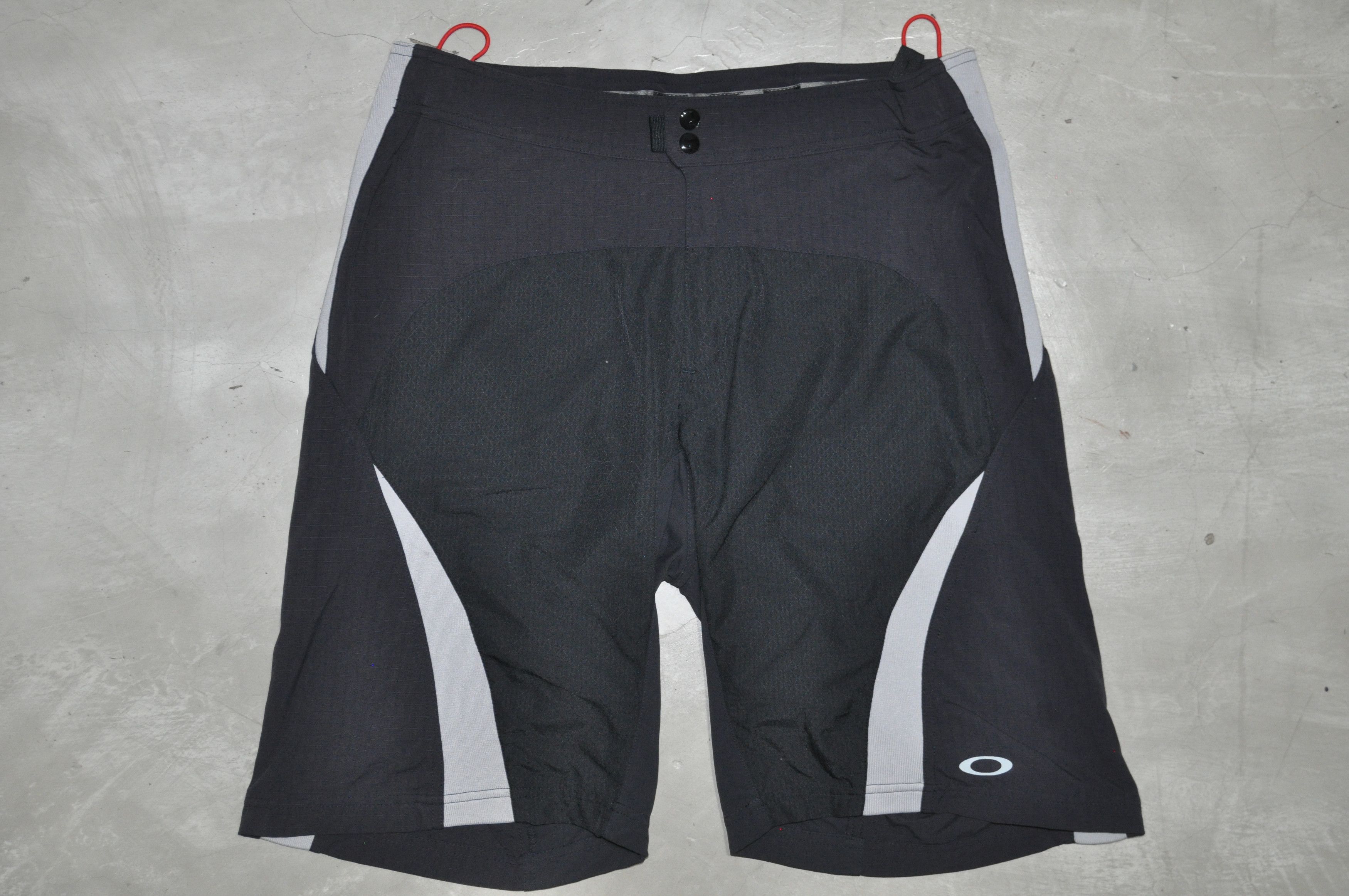 image of Oakley - S/s 10 - Two-Tone Technical Shorts in Black, Men's (Size 34)