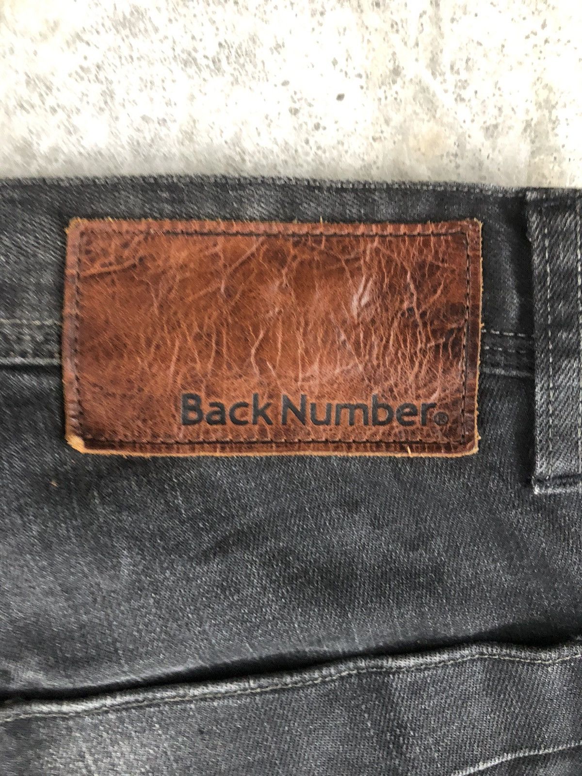 Japanese Brand Back Number Cargo Pants Tactical Multipocket Distressed Jean Size US 29 - 13 Thumbnail