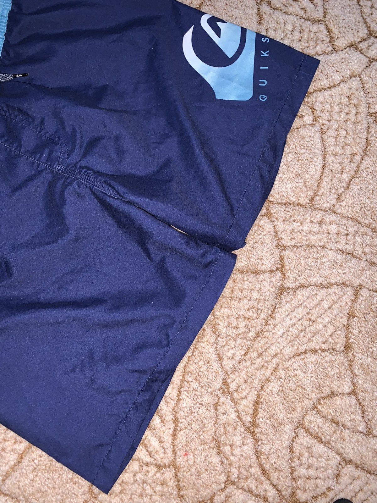 Quicksilver × Quiksilver Nylon vintage shorts big logo 90’s quiksilver surf style art Size US 34 / EU 50 - 12 Thumbnail