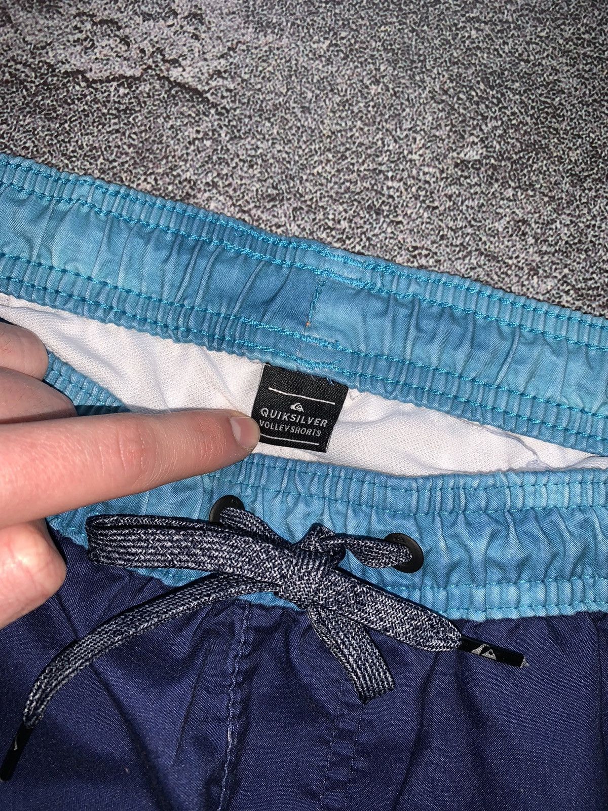 Quicksilver × Quiksilver Nylon vintage shorts big logo 90’s quiksilver surf style art Size US 34 / EU 50 - 5 Thumbnail