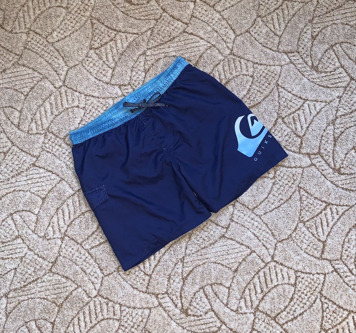 Quicksilver × Quiksilver Nylon vintage shorts big logo 90’s quiksilver surf style art Size US 34 / EU 50 - 10 Thumbnail