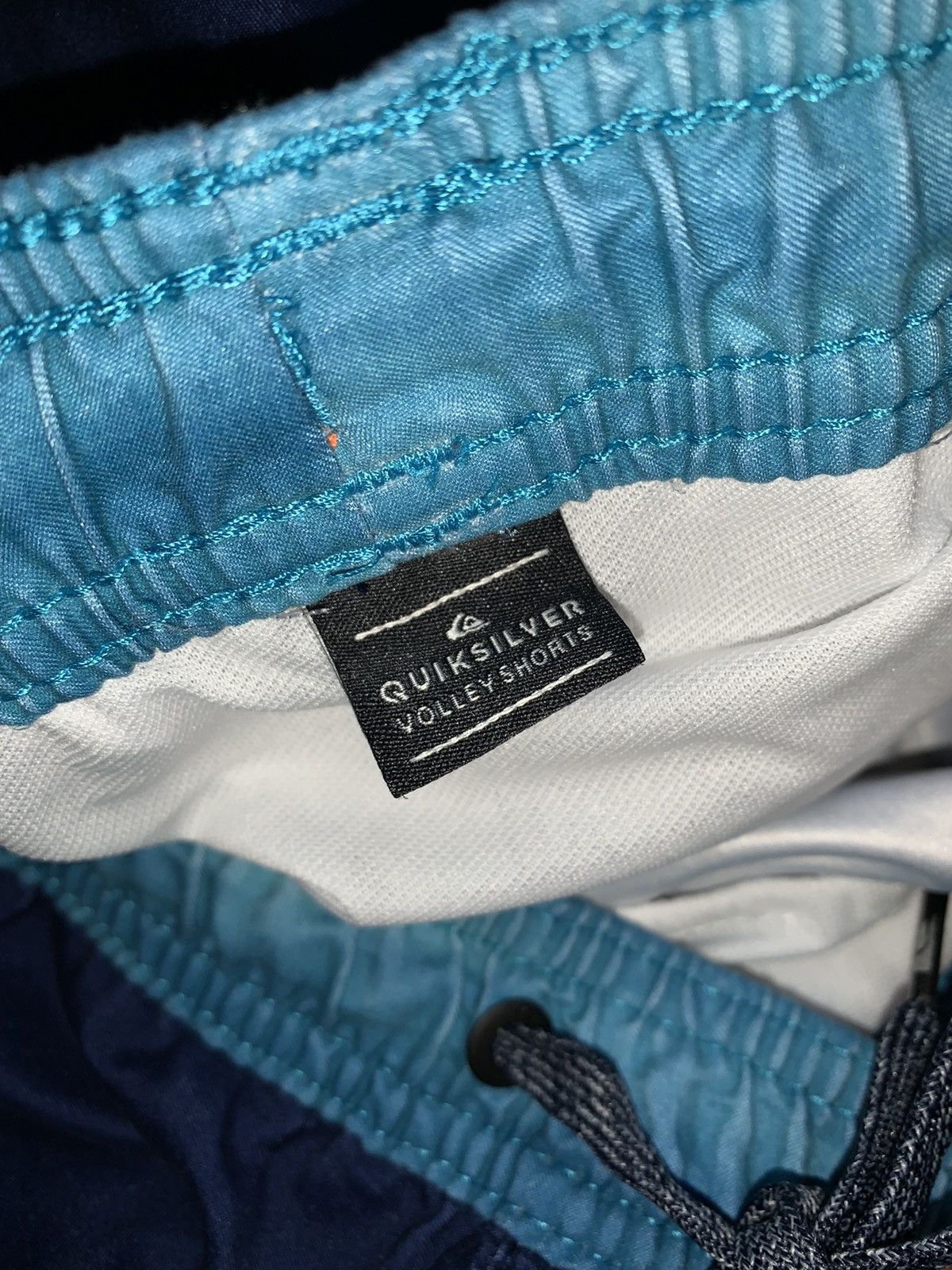 Quicksilver × Quiksilver Nylon vintage shorts big logo 90’s quiksilver surf style art Size US 34 / EU 50 - 15 Thumbnail