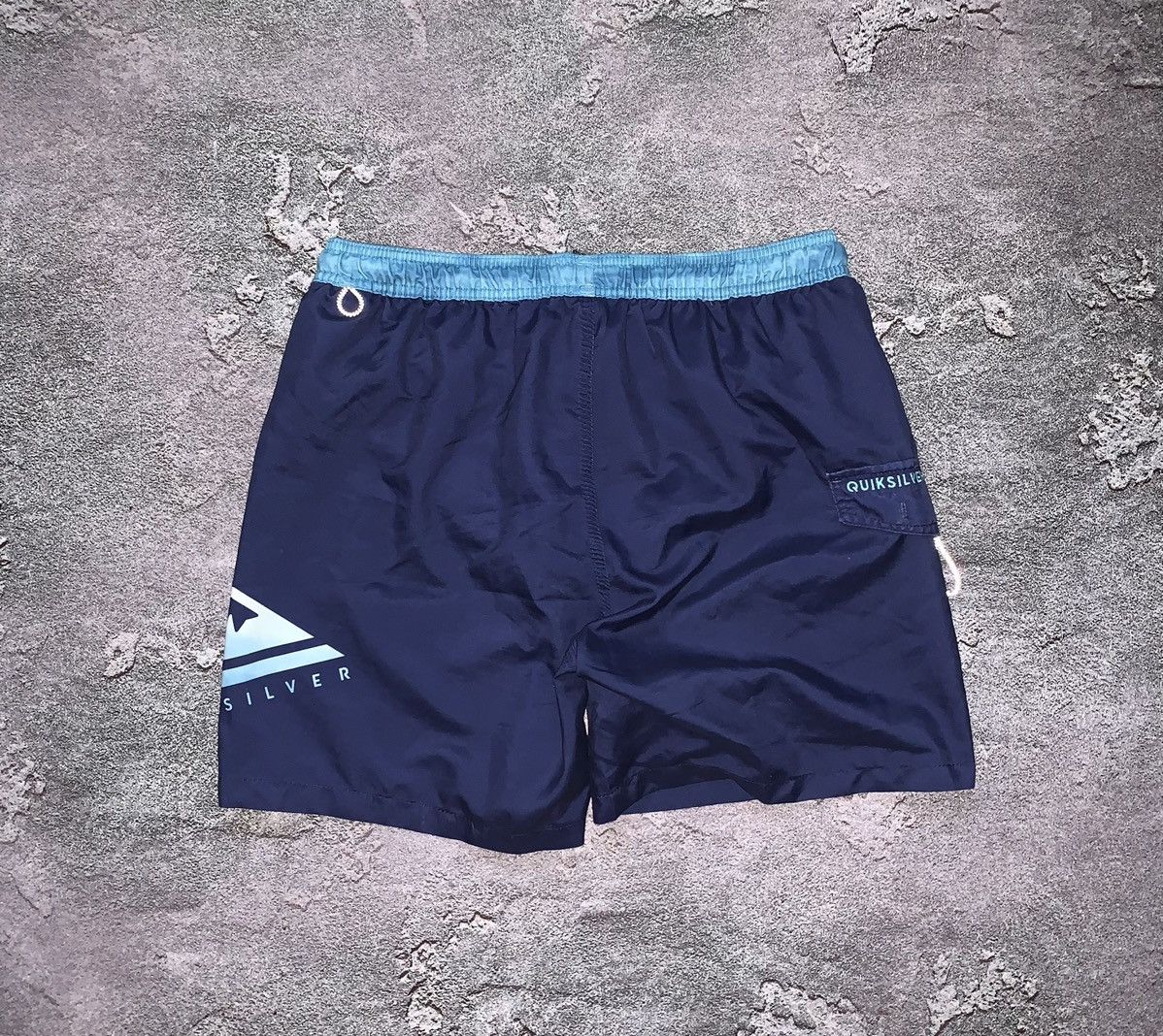 Quicksilver × Quiksilver Nylon vintage shorts big logo 90’s quiksilver surf style art Size US 34 / EU 50 - 7 Thumbnail