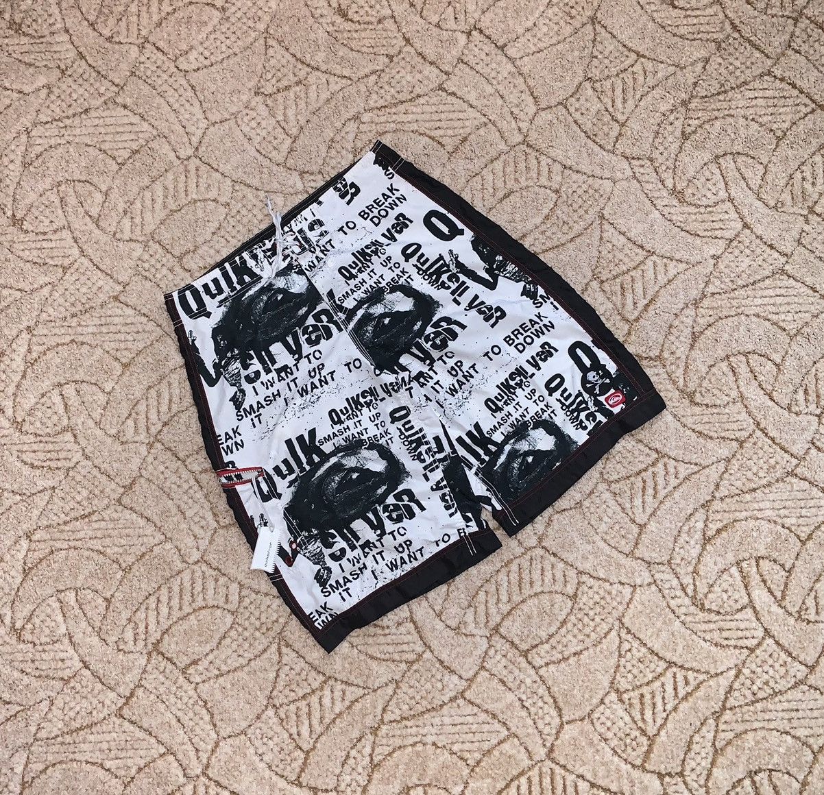 Quicksilver × Quiksilver Quiksilver surf surfing shorts vintage art nylon cargo Size US 36 / EU 52 - 11 Thumbnail