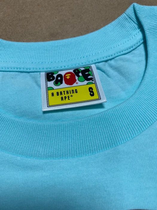 Bape Bape Big Ape Head Longsleeve Tee Blue M Size US M / EU 48-50 / 2 - 4 Thumbnail