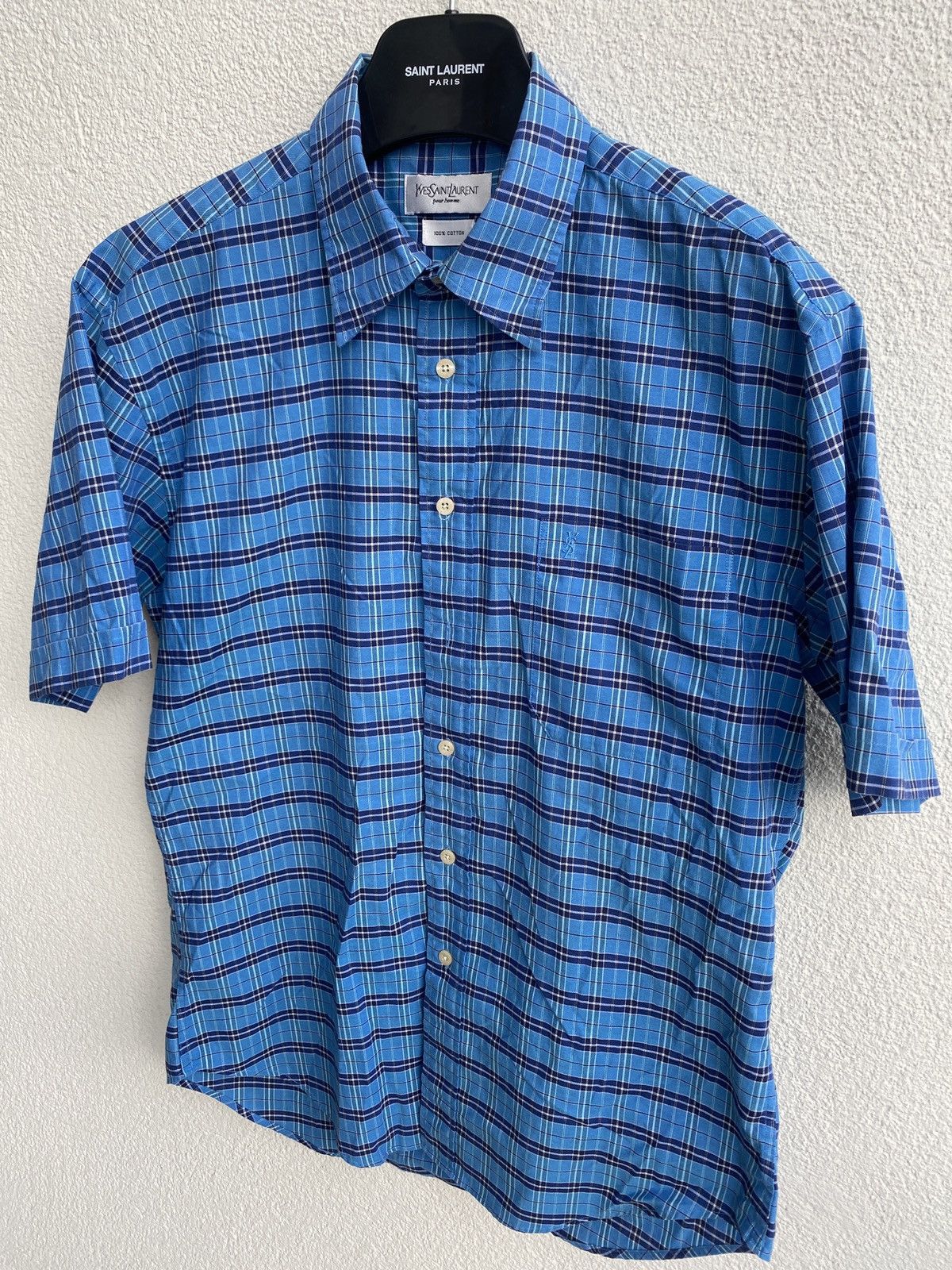 Yves Saint Laurent Summer YSL Shirt Cotton Yves Saint Laurent Shirt Size US M / EU 48-50 / 2 - 15 Thumbnail