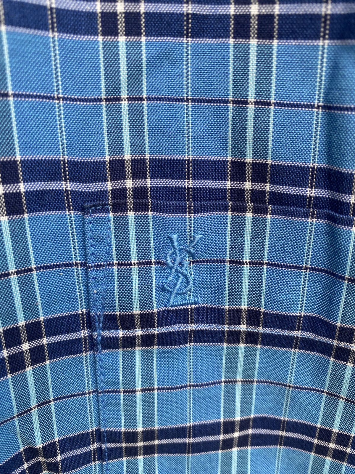 Yves Saint Laurent Summer YSL Shirt Cotton Yves Saint Laurent Shirt Size US M / EU 48-50 / 2 - 2 Thumbnail