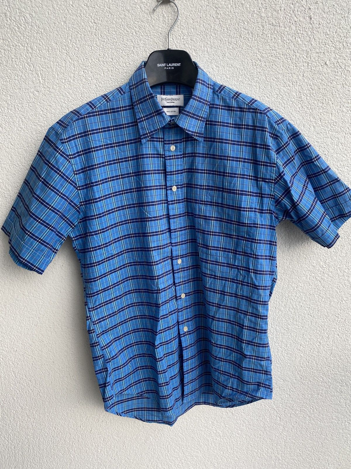 Yves Saint Laurent Summer YSL Shirt Cotton Yves Saint Laurent Shirt Size US M / EU 48-50 / 2 - 7 Thumbnail