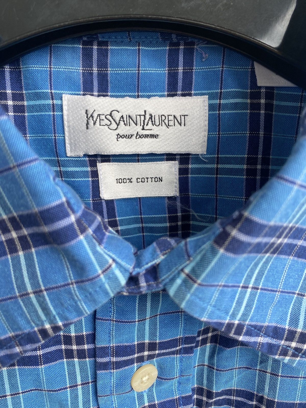 Yves Saint Laurent Summer YSL Shirt Cotton Yves Saint Laurent Shirt Size US M / EU 48-50 / 2 - 6 Thumbnail